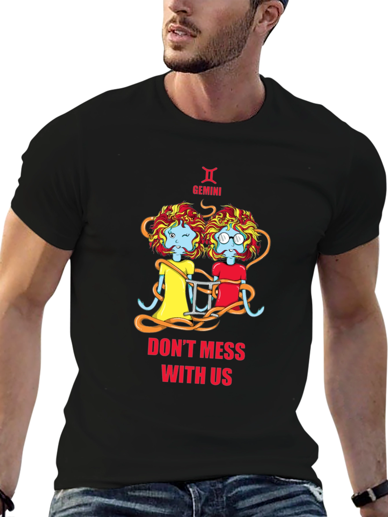 Camiseta Gemini: No te metas con nosotros