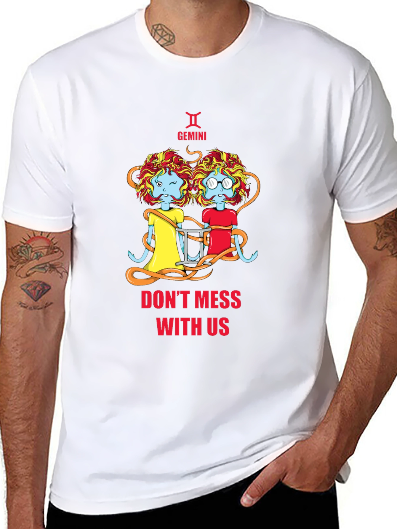 Camiseta Gemini: No te metas con nosotros