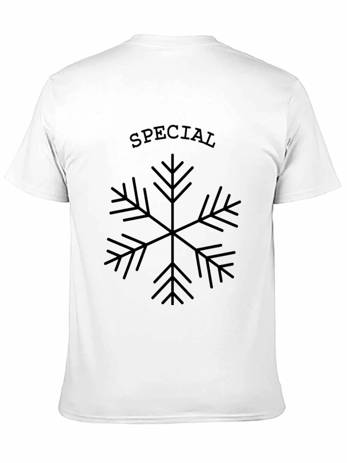 Camiseta Negra Special Snowflake