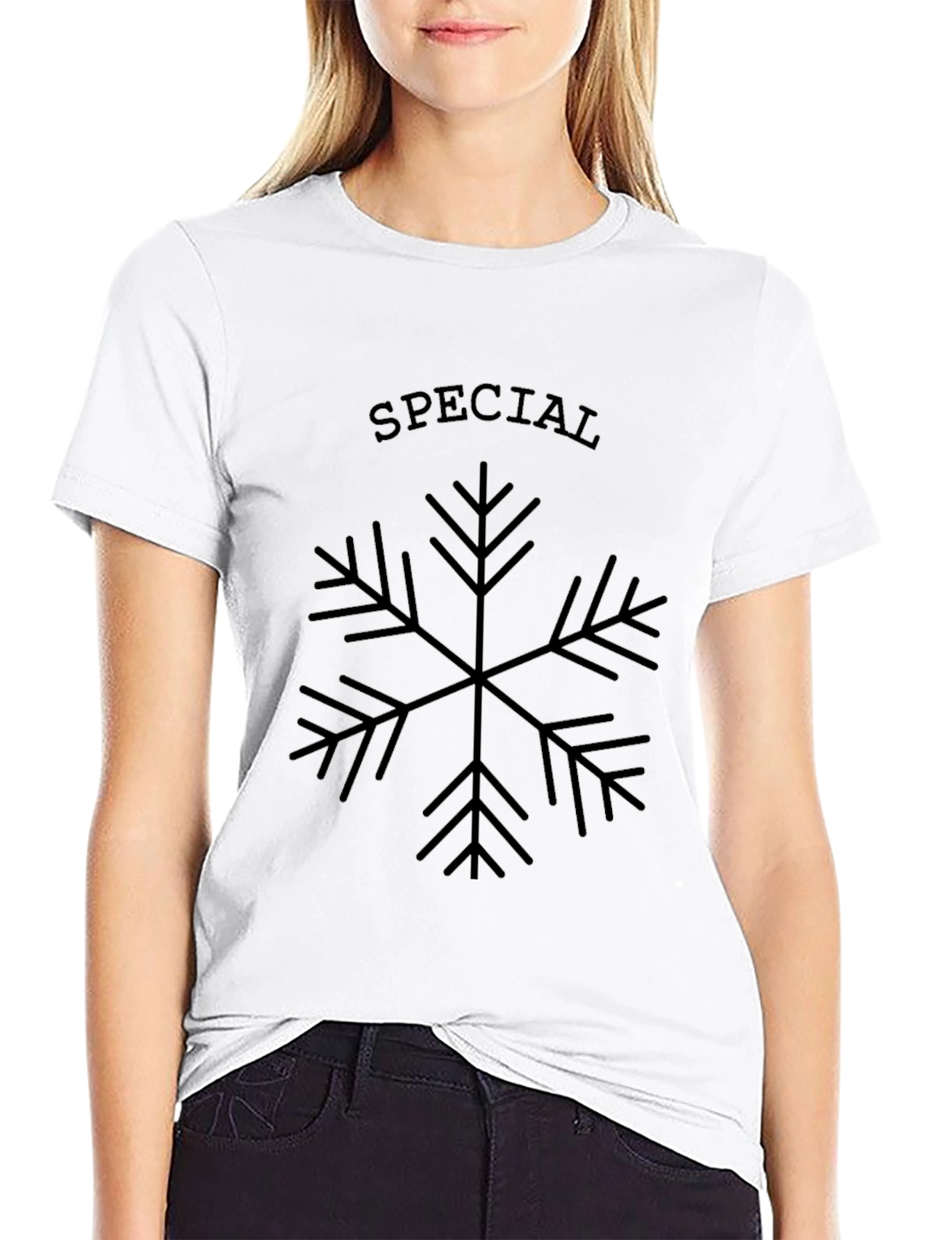 Camiseta Negra Special Snowflake