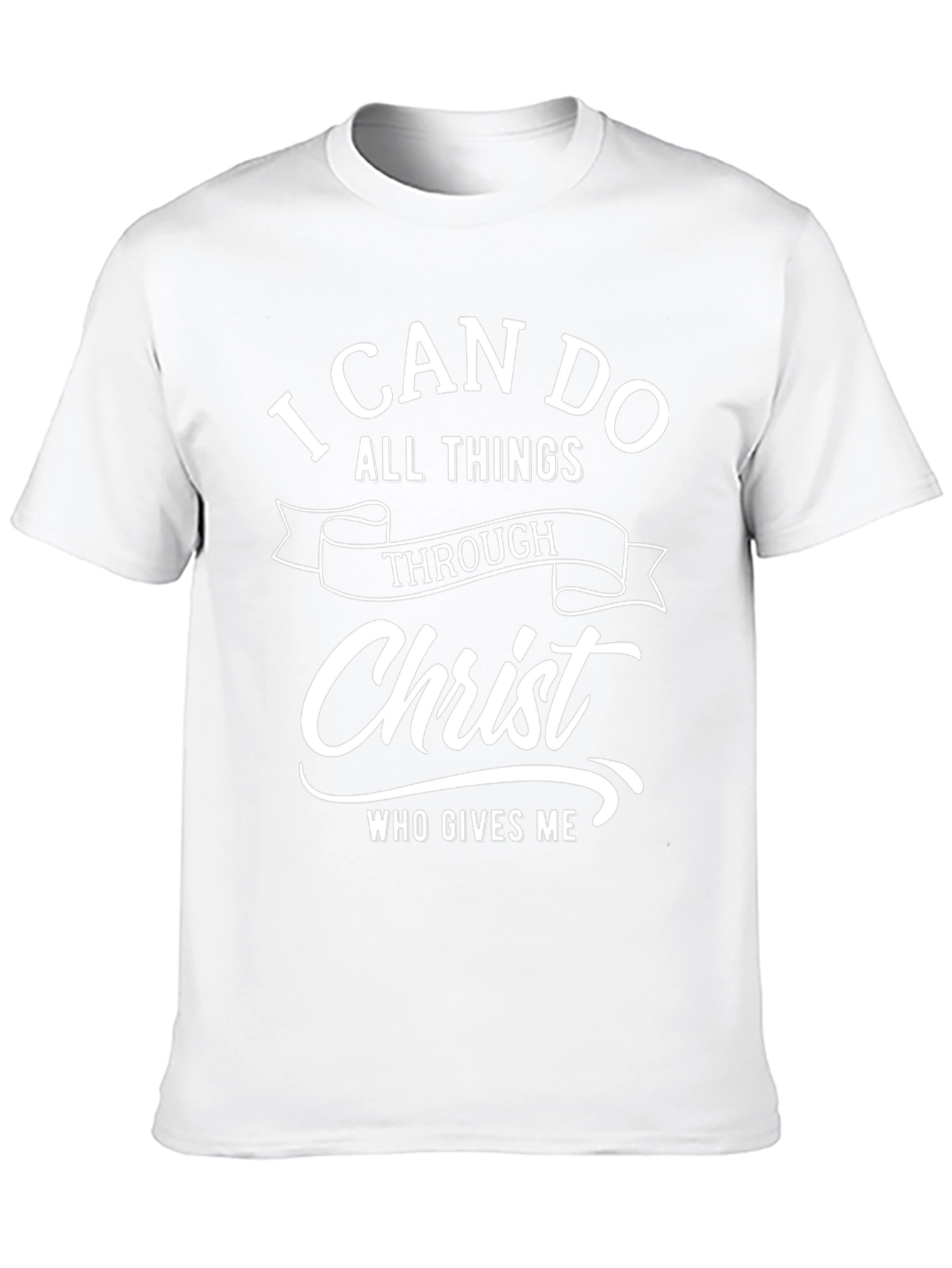 Camiseta Cristiana: Todo lo Puedo en Cristo