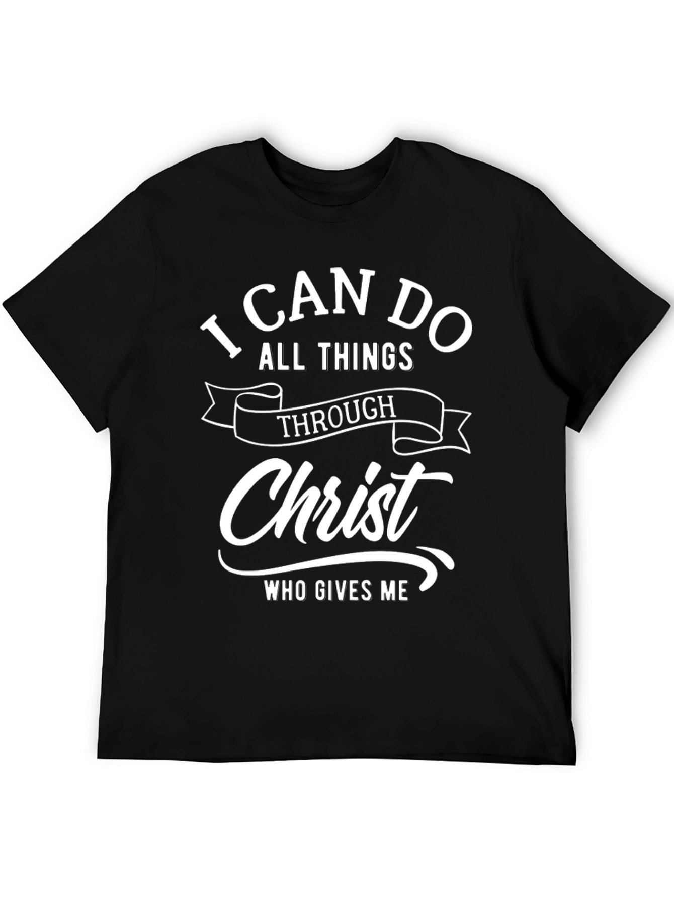 Camiseta Cristiana: Todo lo Puedo en Cristo