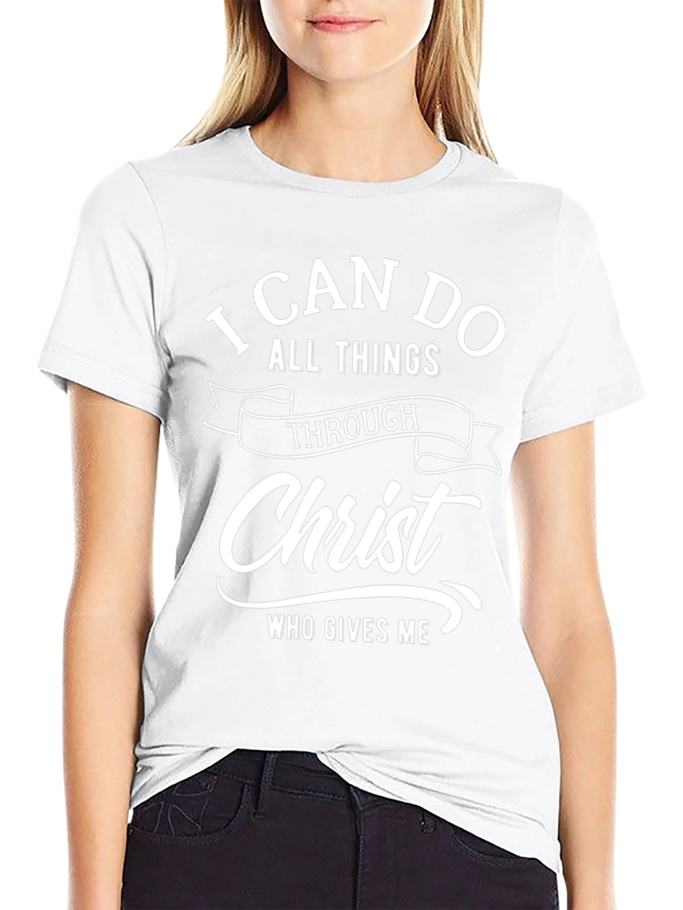 Camiseta Cristiana: Todo lo Puedo en Cristo