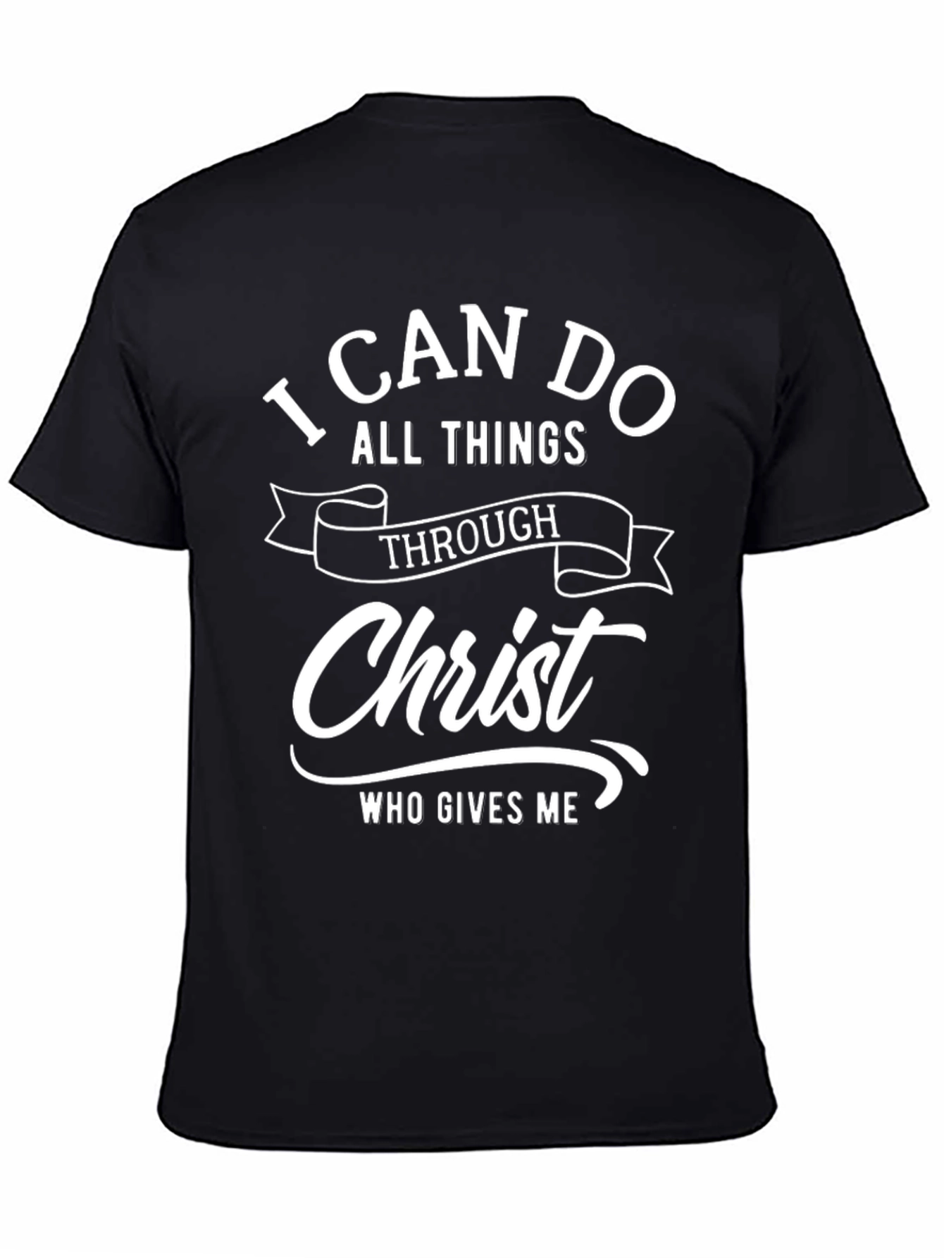 Camiseta Cristiana: Todo lo Puedo en Cristo