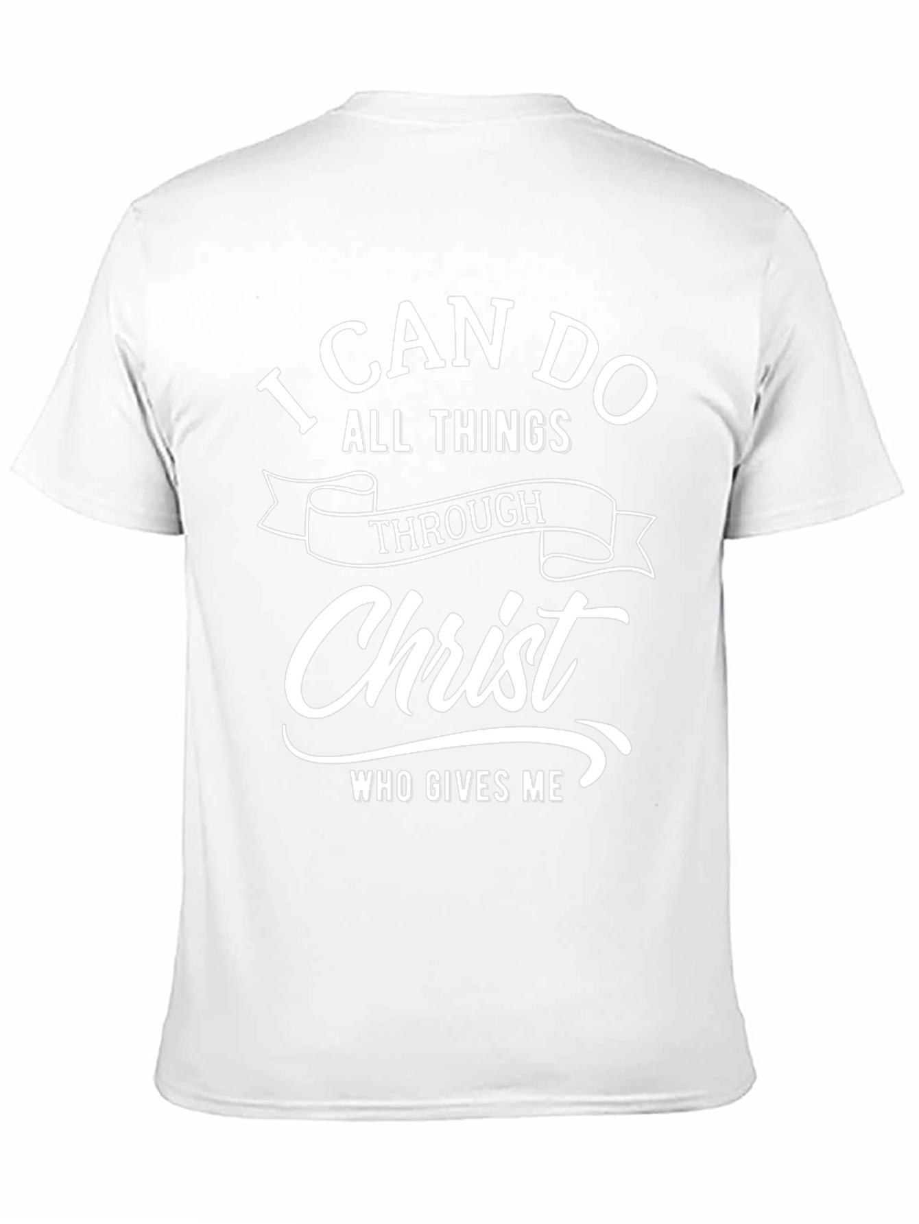 Camiseta Cristiana: Todo lo Puedo en Cristo