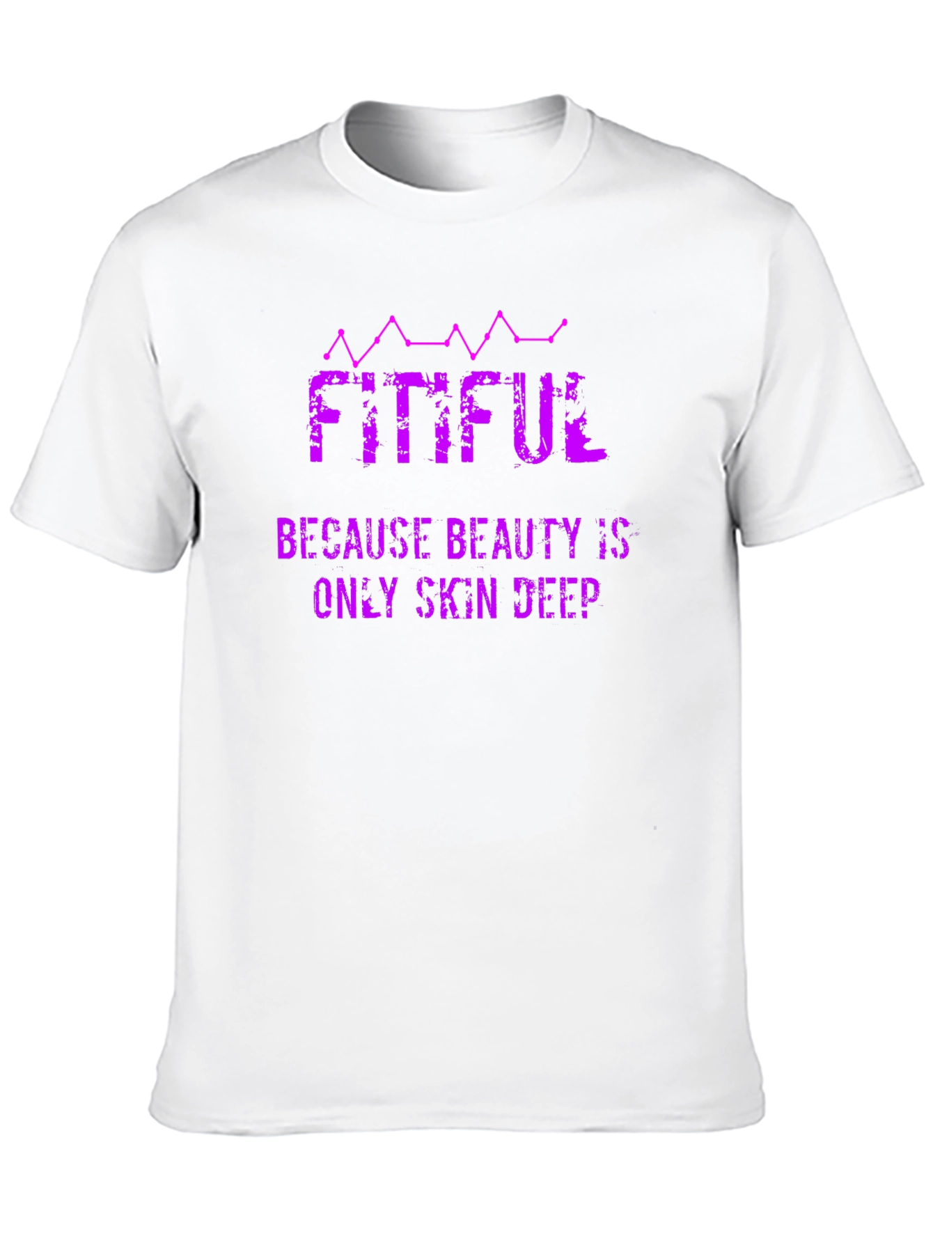 Camiseta Negra Fitiful: Belleza Profunda