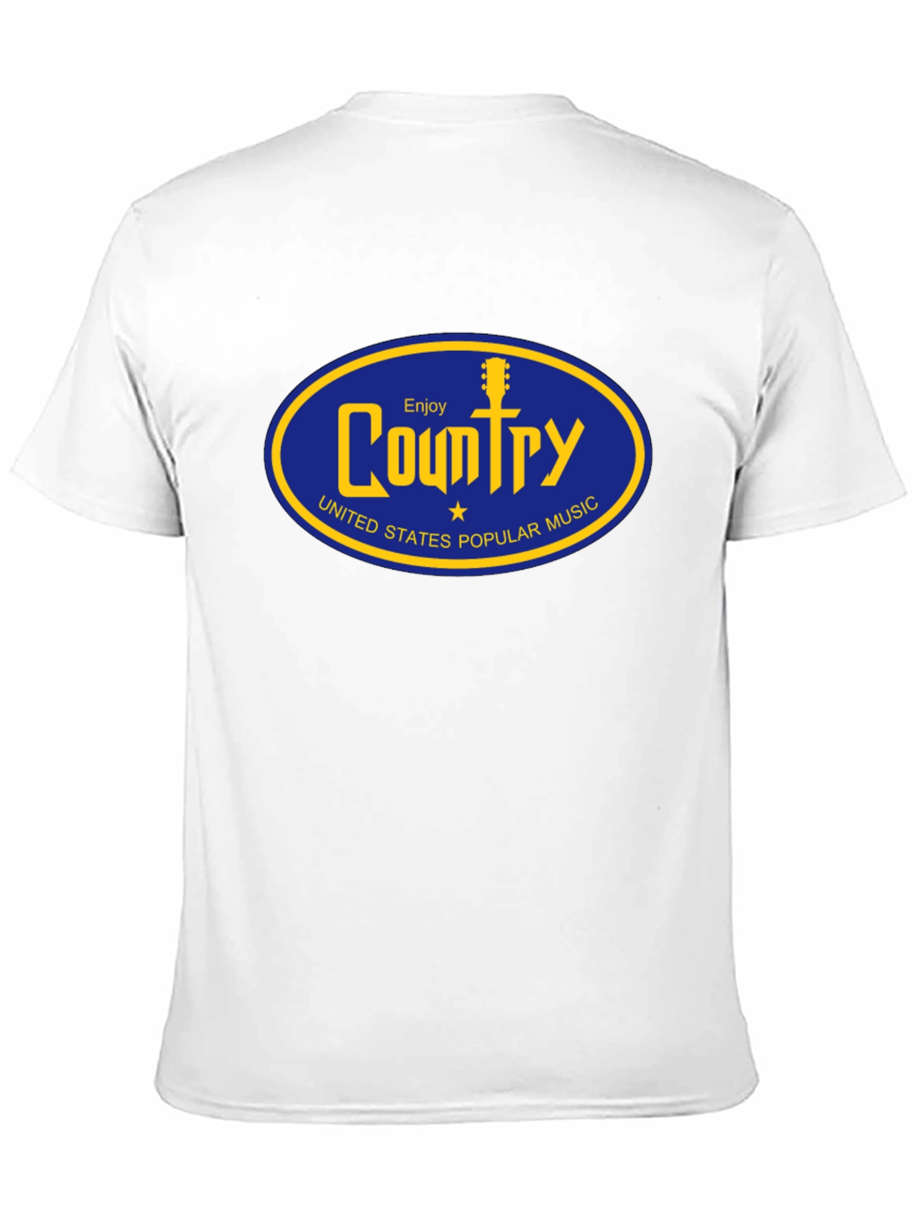 Camiseta Negra Country Music Retro
