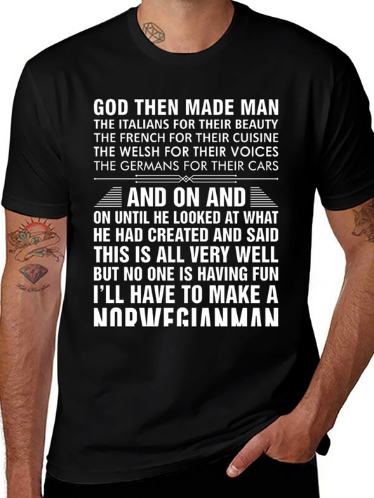 Camiseta Negra con Texto Humorístico