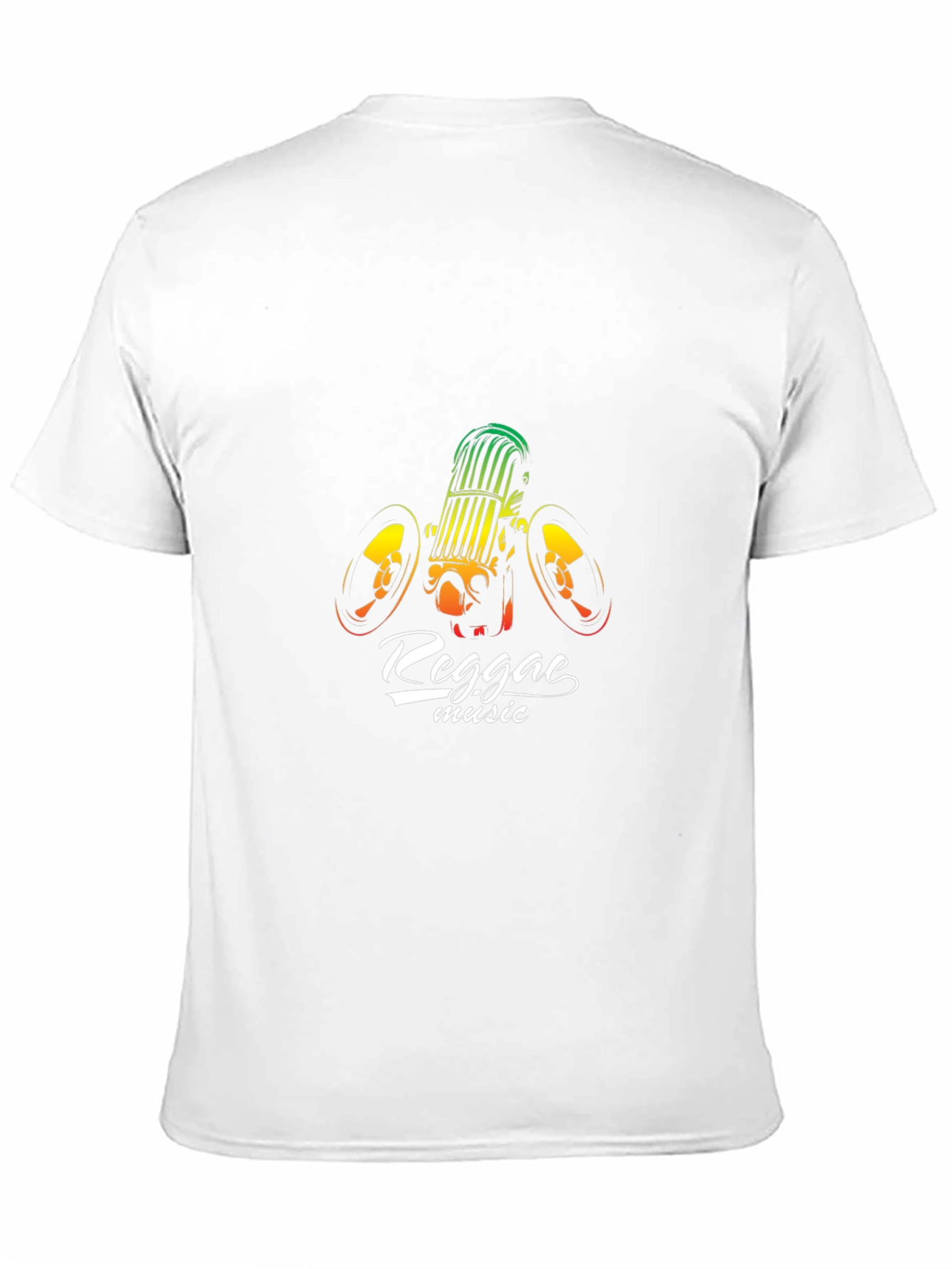 Camiseta Negra Reggae Music