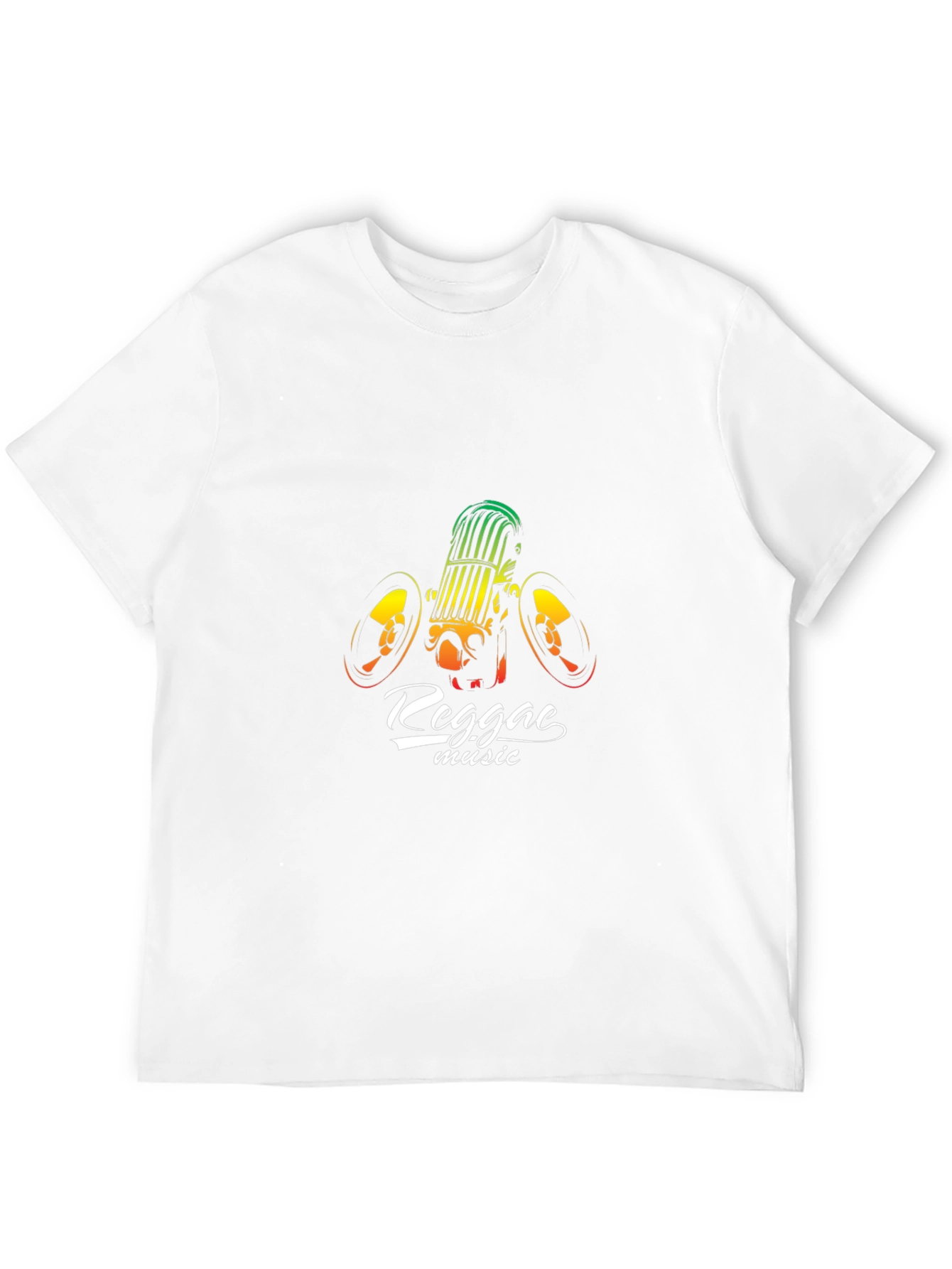 Camiseta Negra Reggae Music