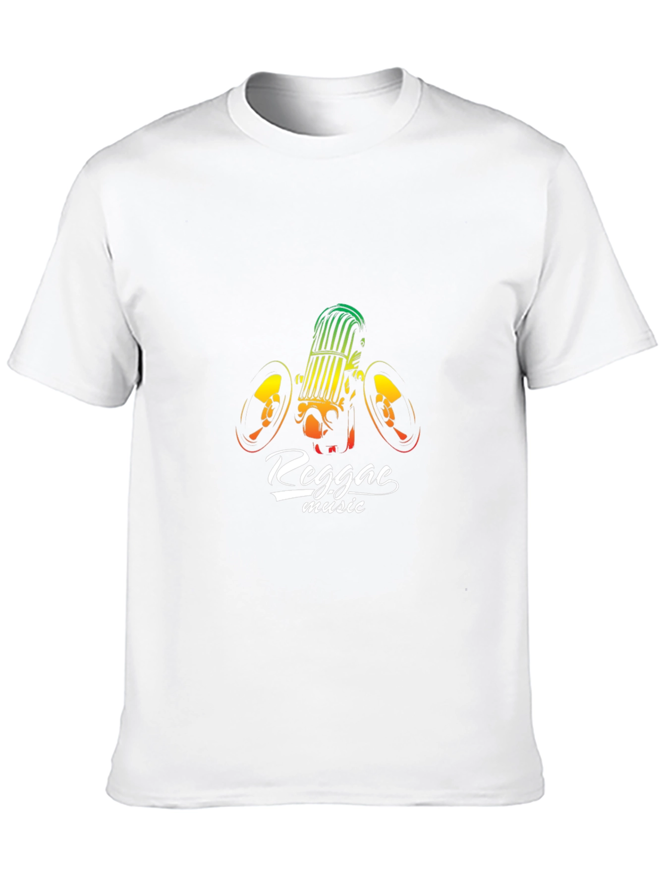 Camiseta Negra Reggae Music