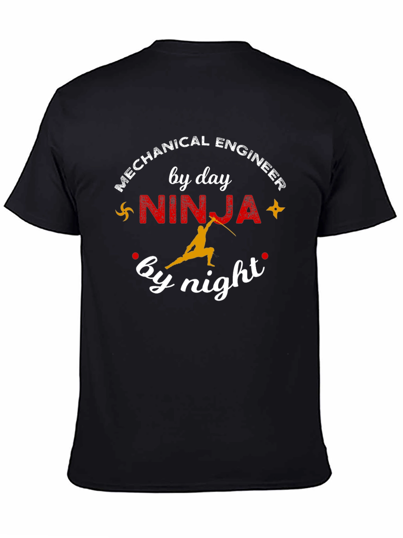 Camiseta Ingeniero Mecánico Ninja