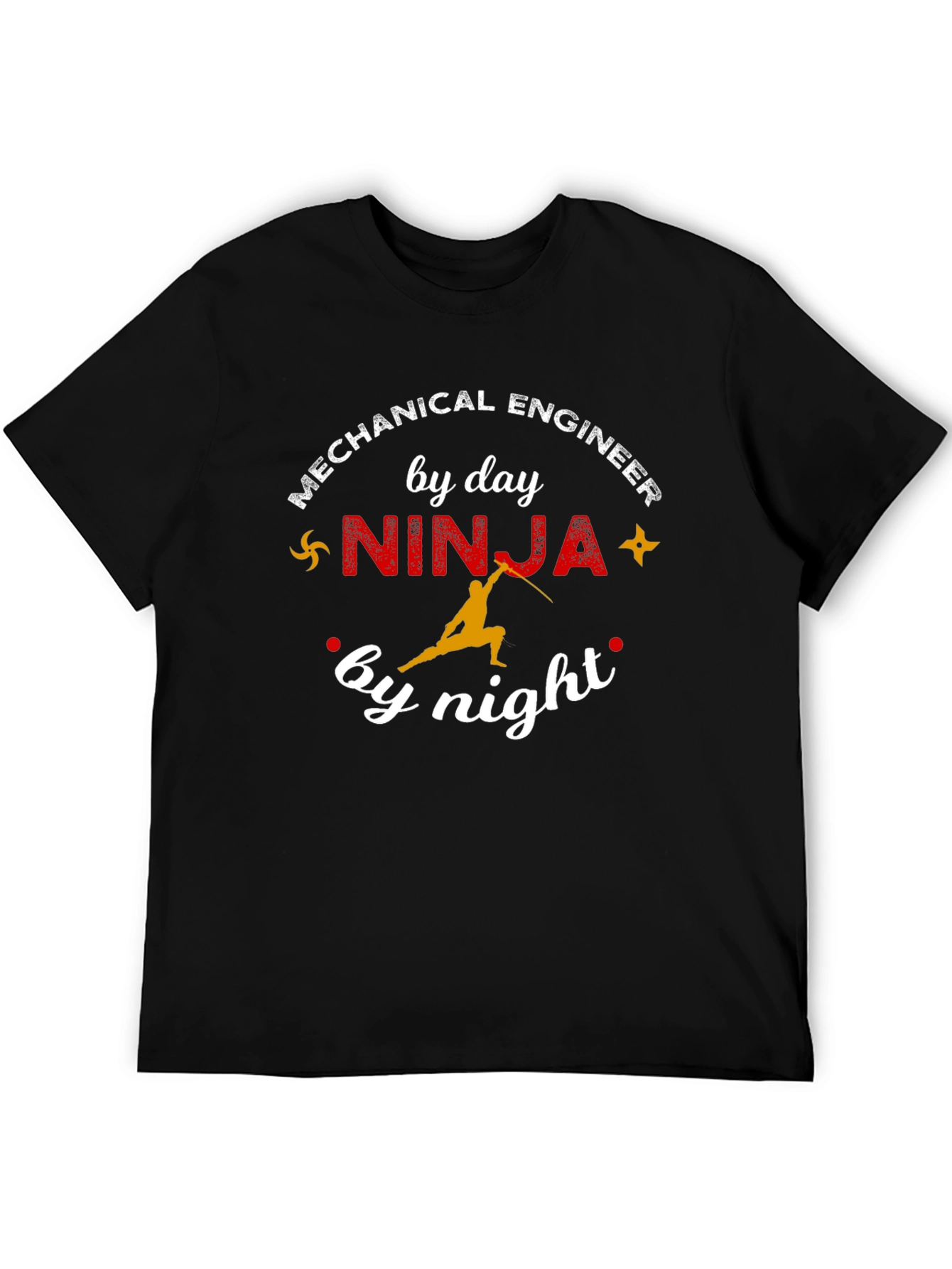 Camiseta Ingeniero Mecánico Ninja