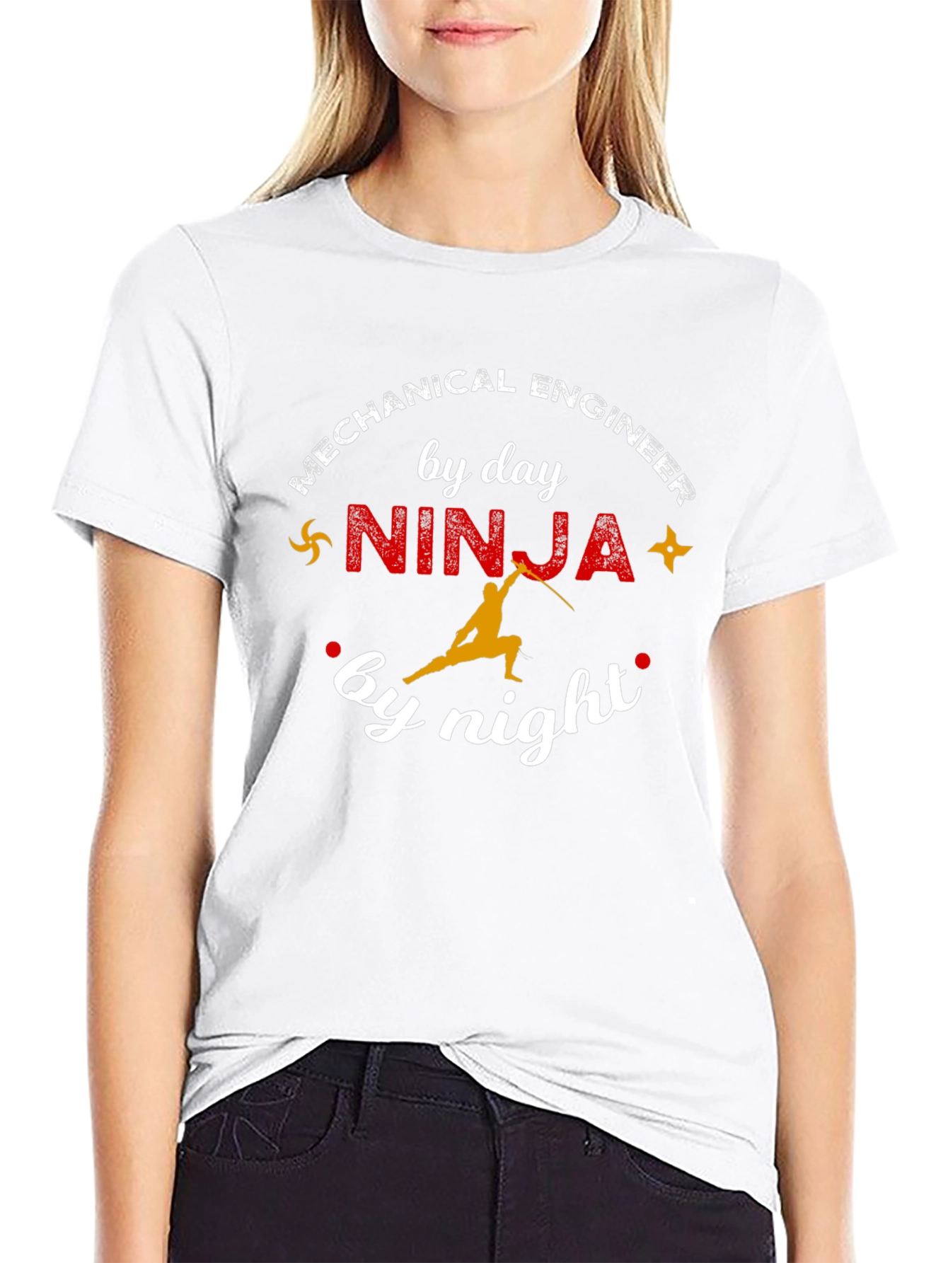 Camiseta Ingeniero Mecánico Ninja
