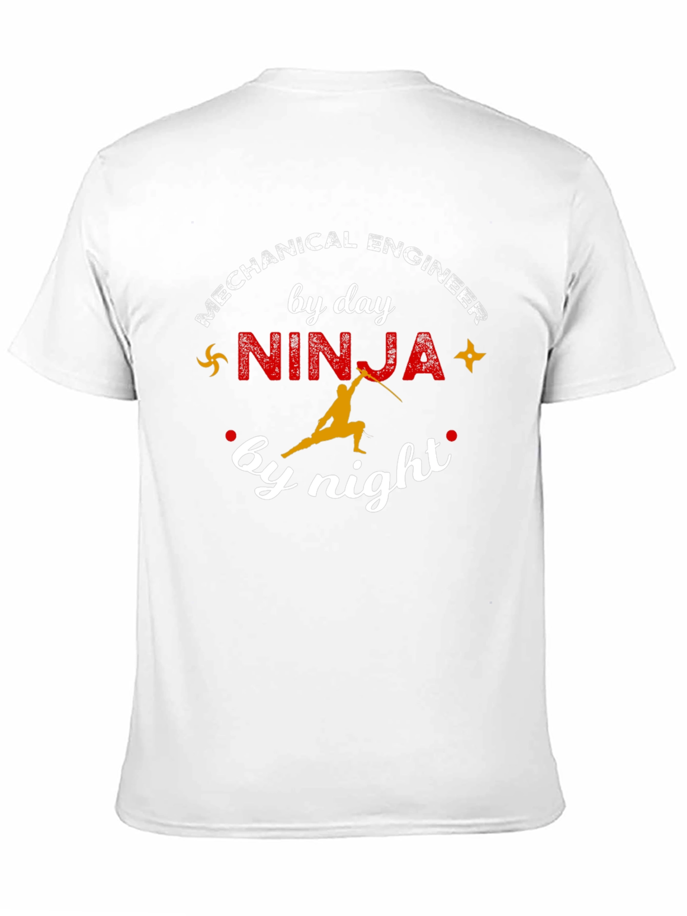 Camiseta Ingeniero Mecánico Ninja