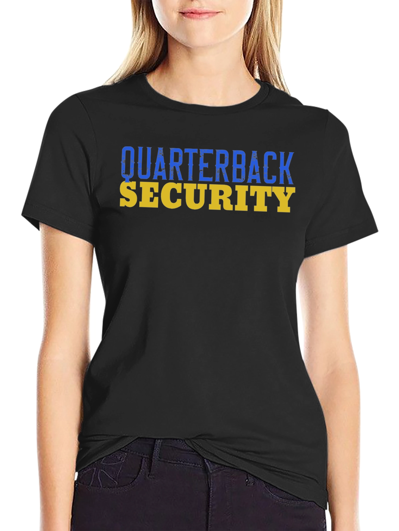 Camiseta Hombre: Quarterback Security