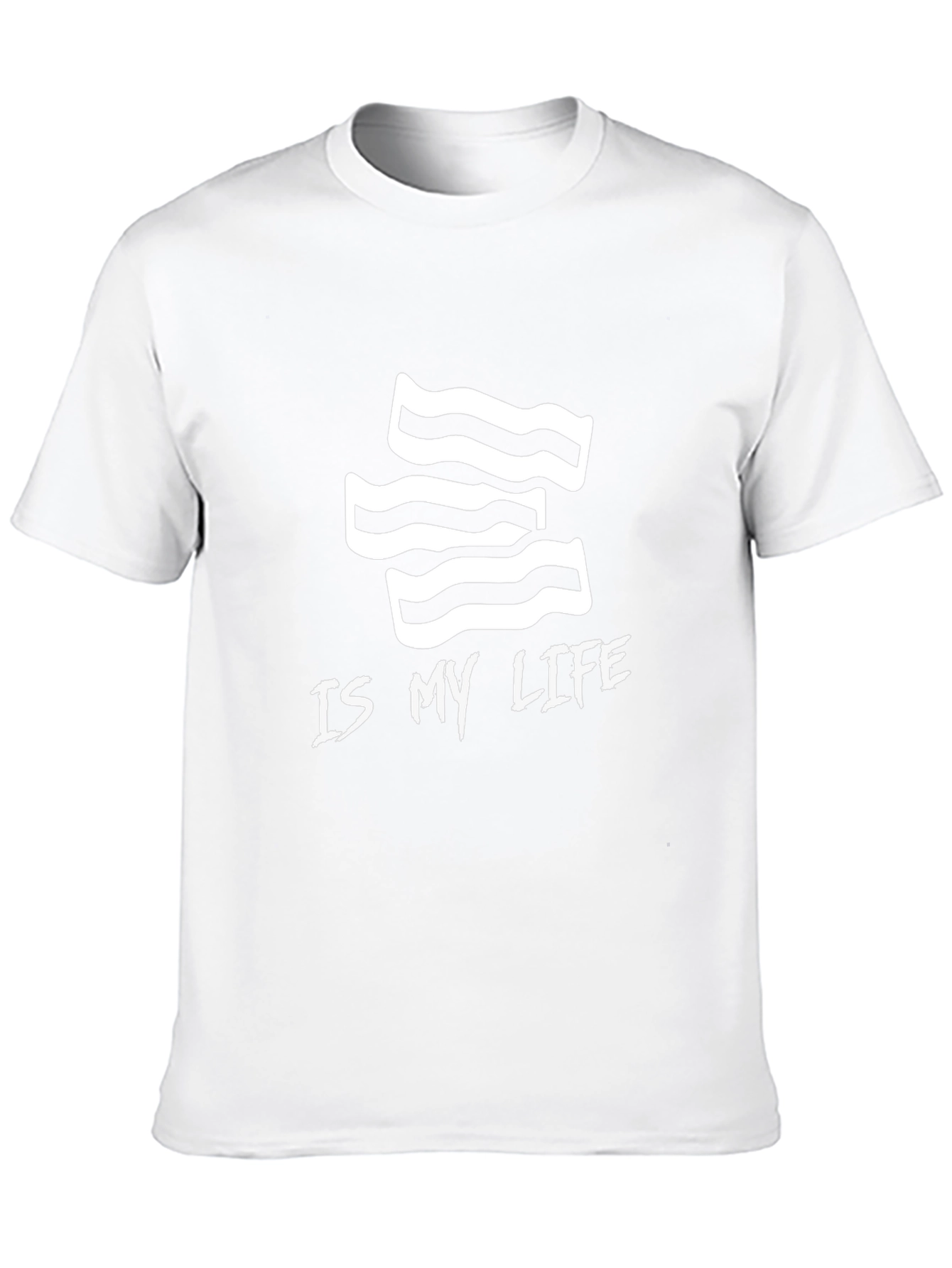 Camiseta Negra Bacon Is My Life