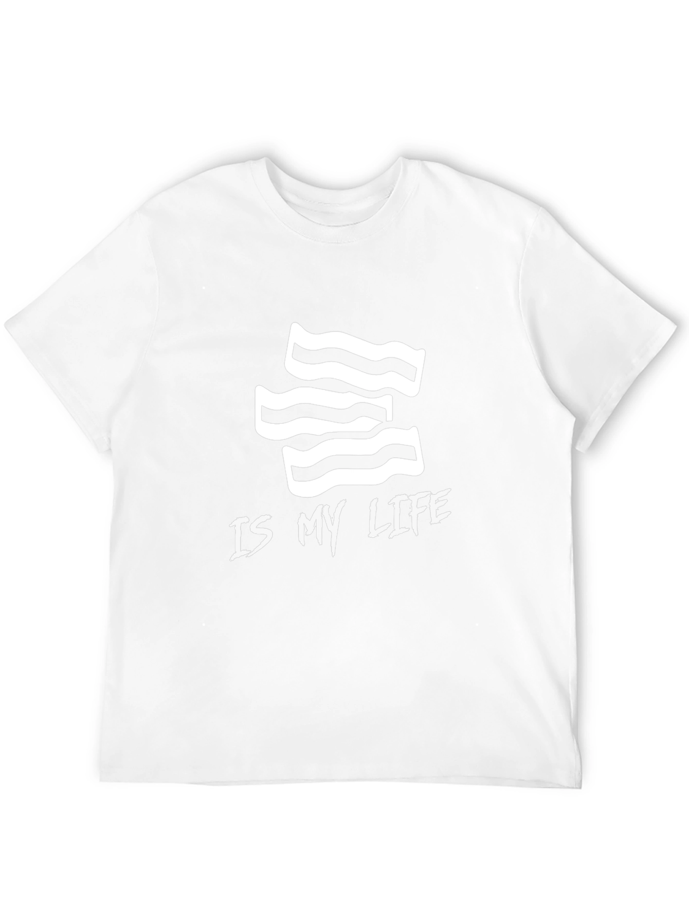Camiseta Negra Bacon Is My Life