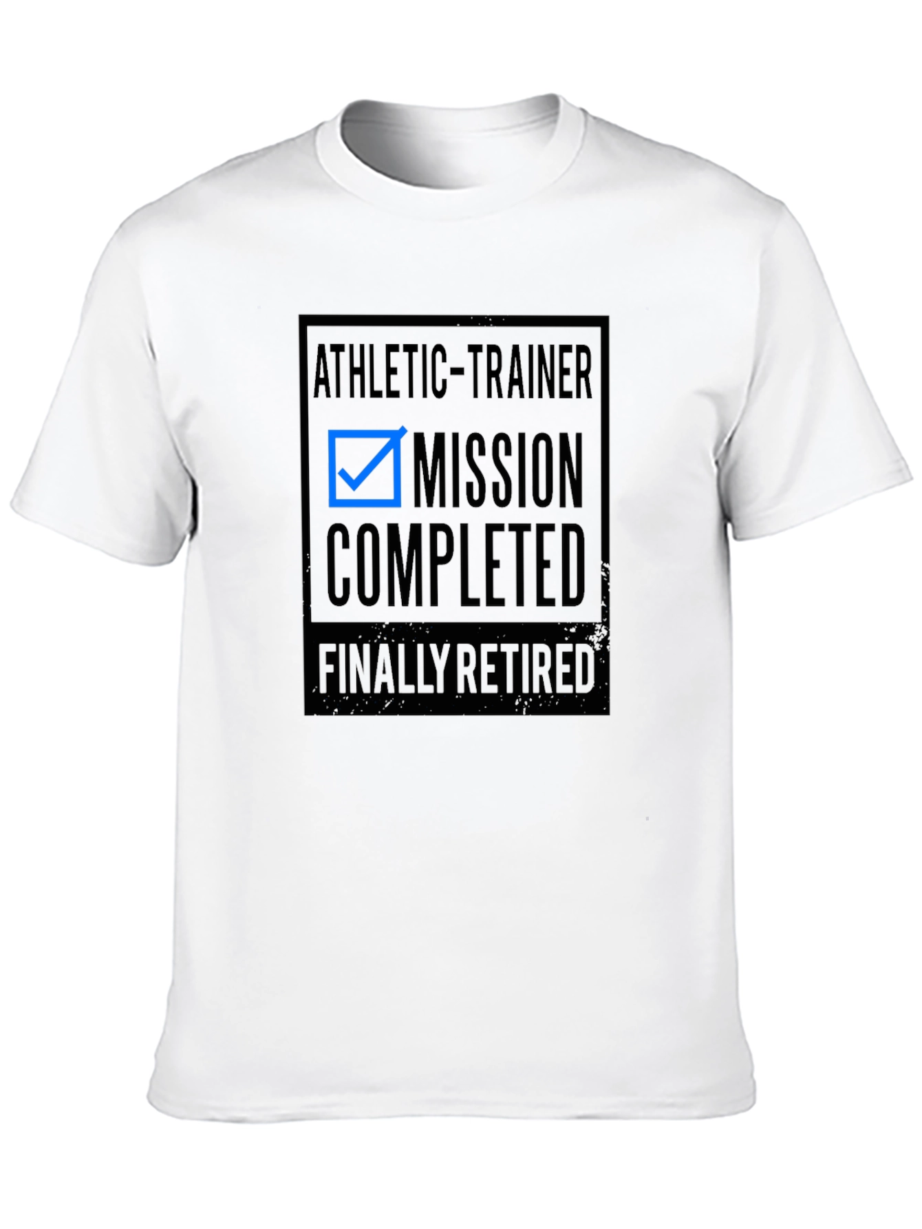 Camiseta Negra: Entrenador Atlético - Misión Cumplida