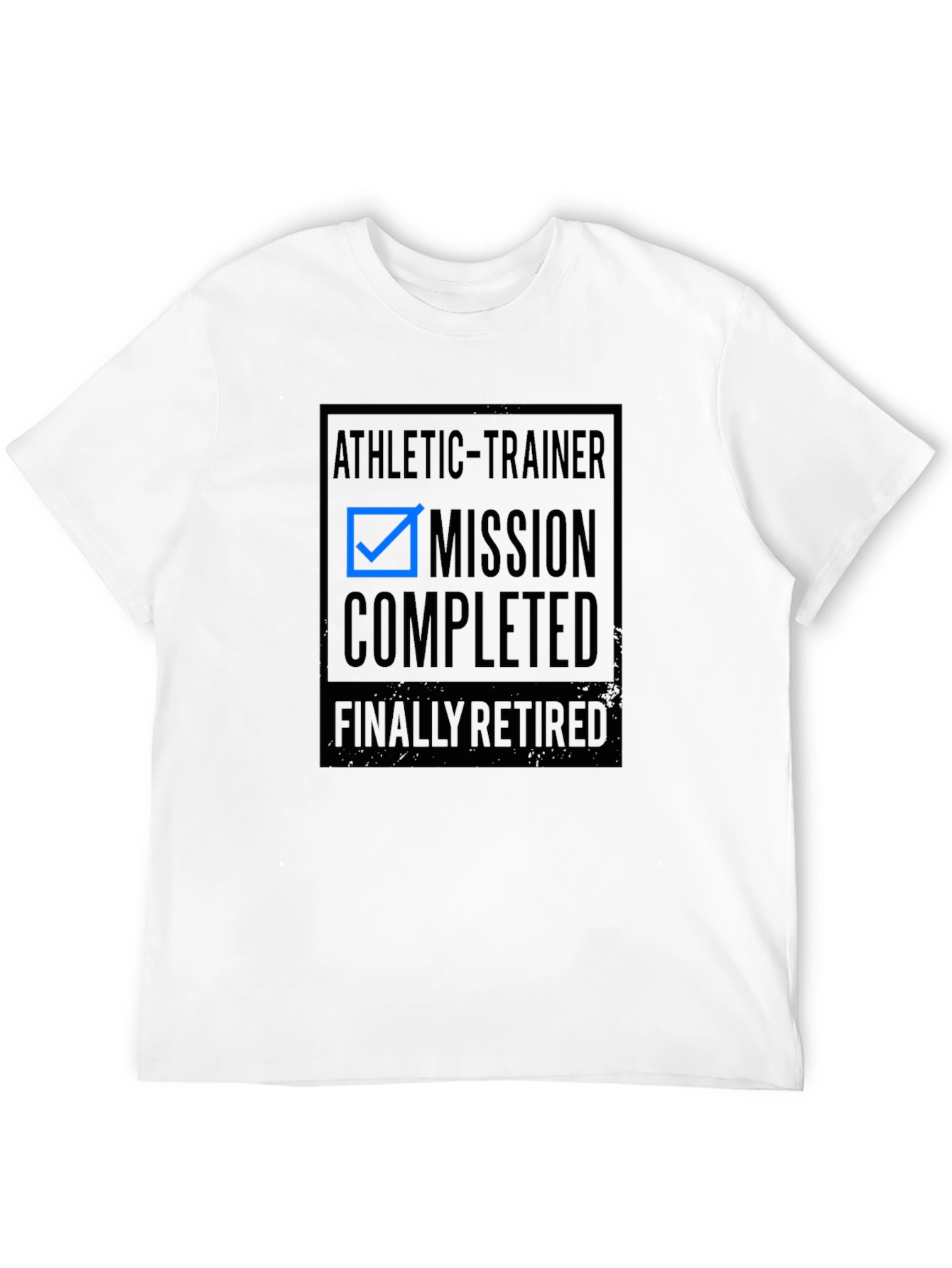 Camiseta Negra: Entrenador Atlético - Misión Cumplida