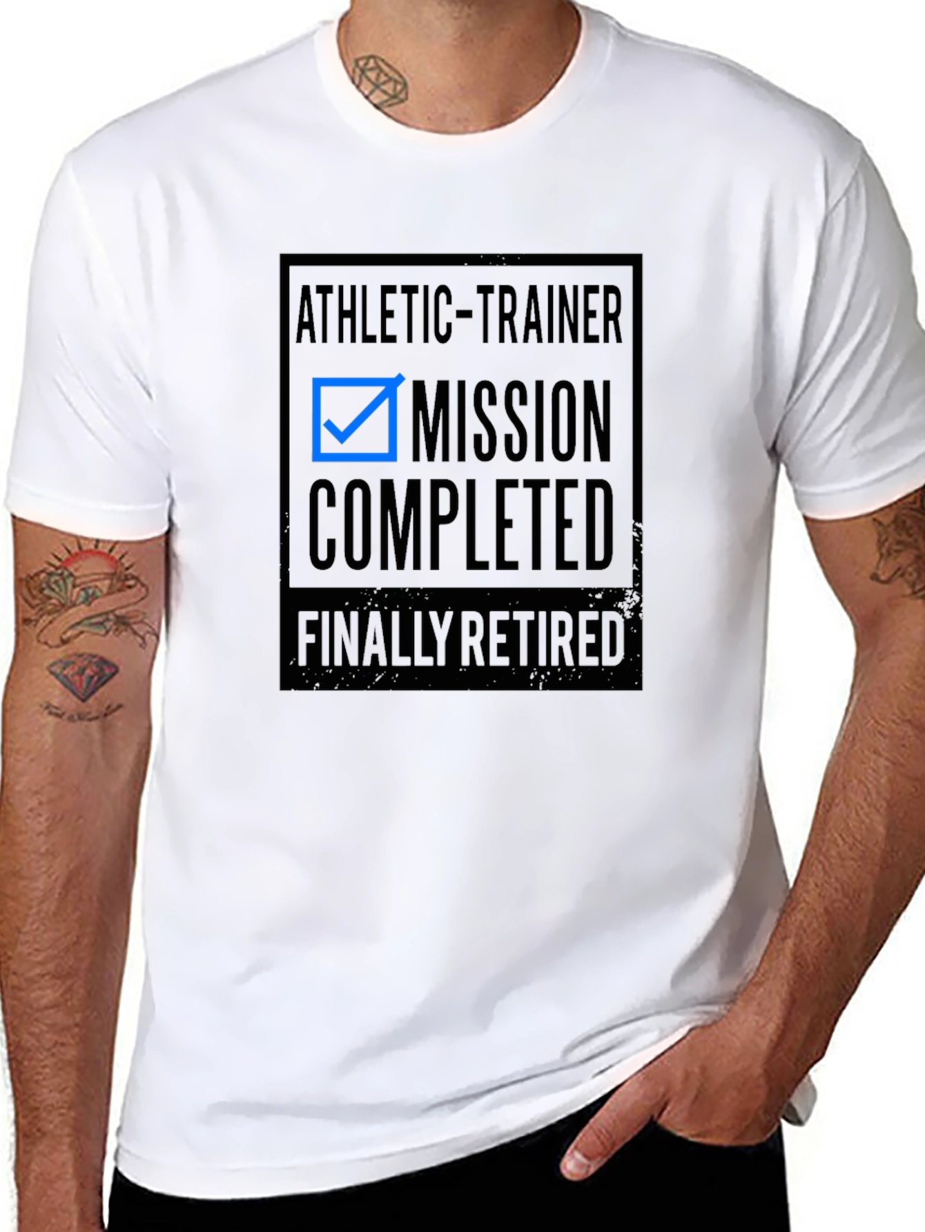 Camiseta Negra: Entrenador Atlético - Misión Cumplida