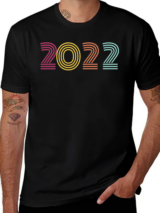 Camiseta Negra Retro 2022