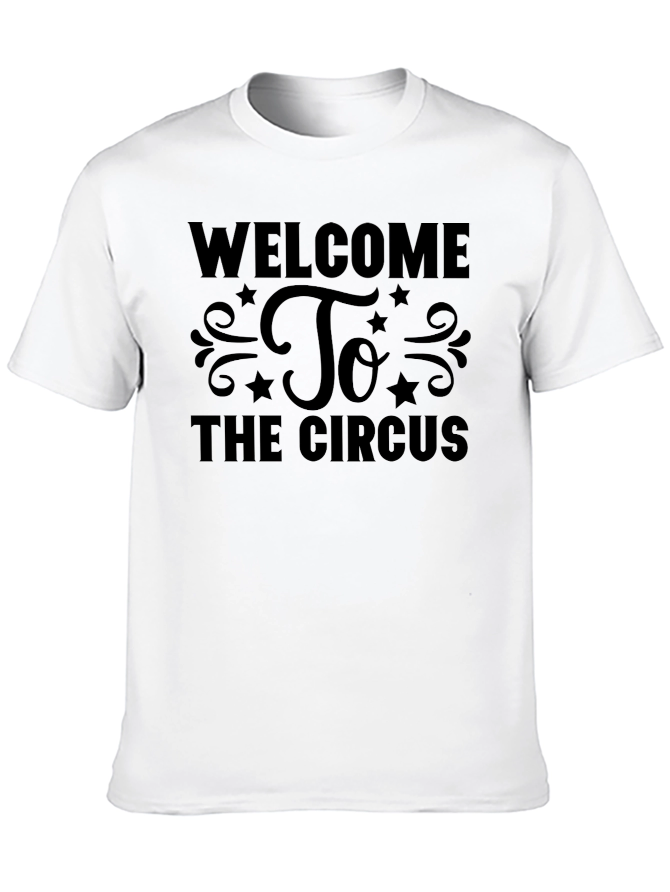 Camiseta Negra Welcome to the Circus