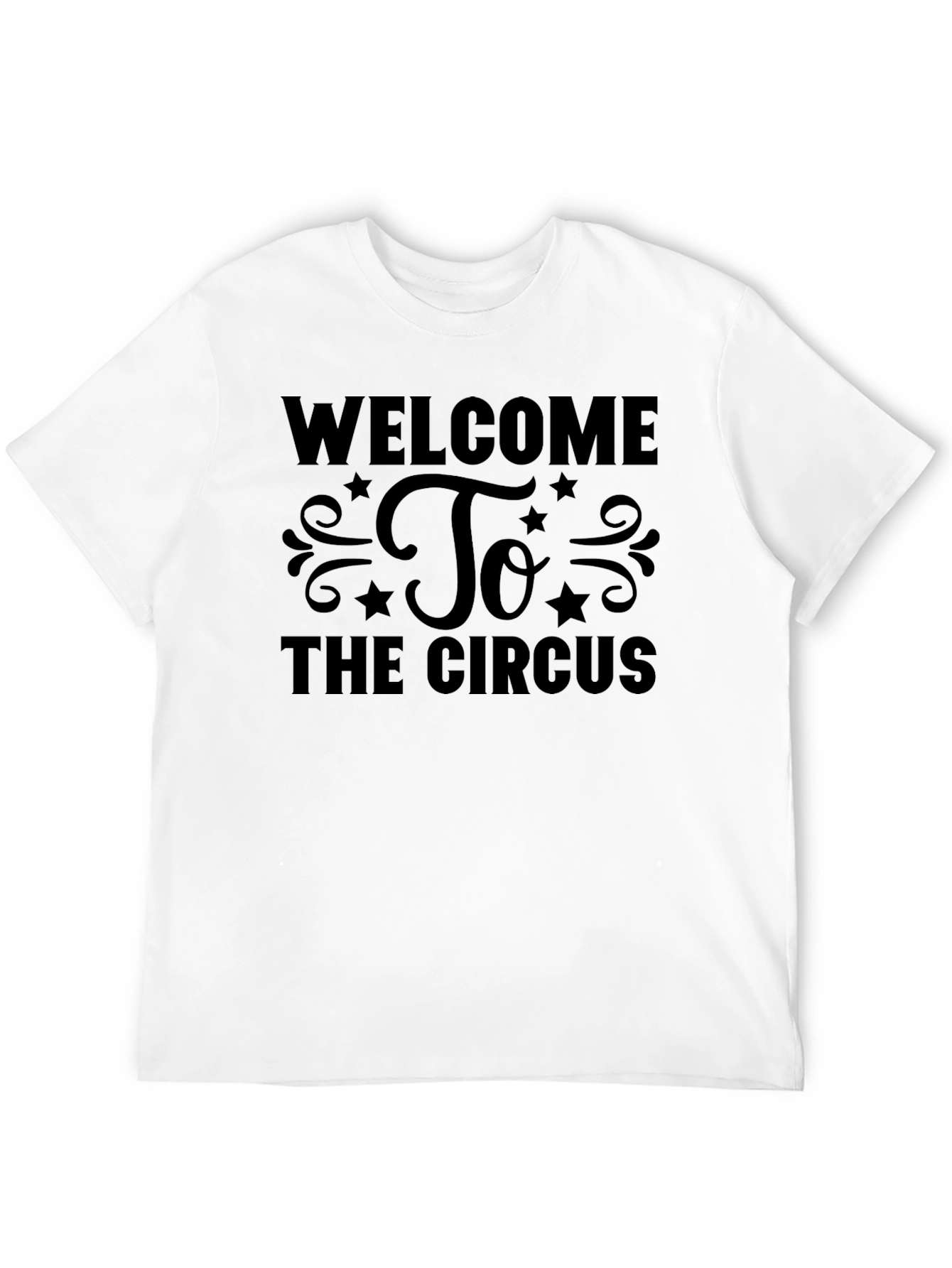 Camiseta Negra Welcome to the Circus