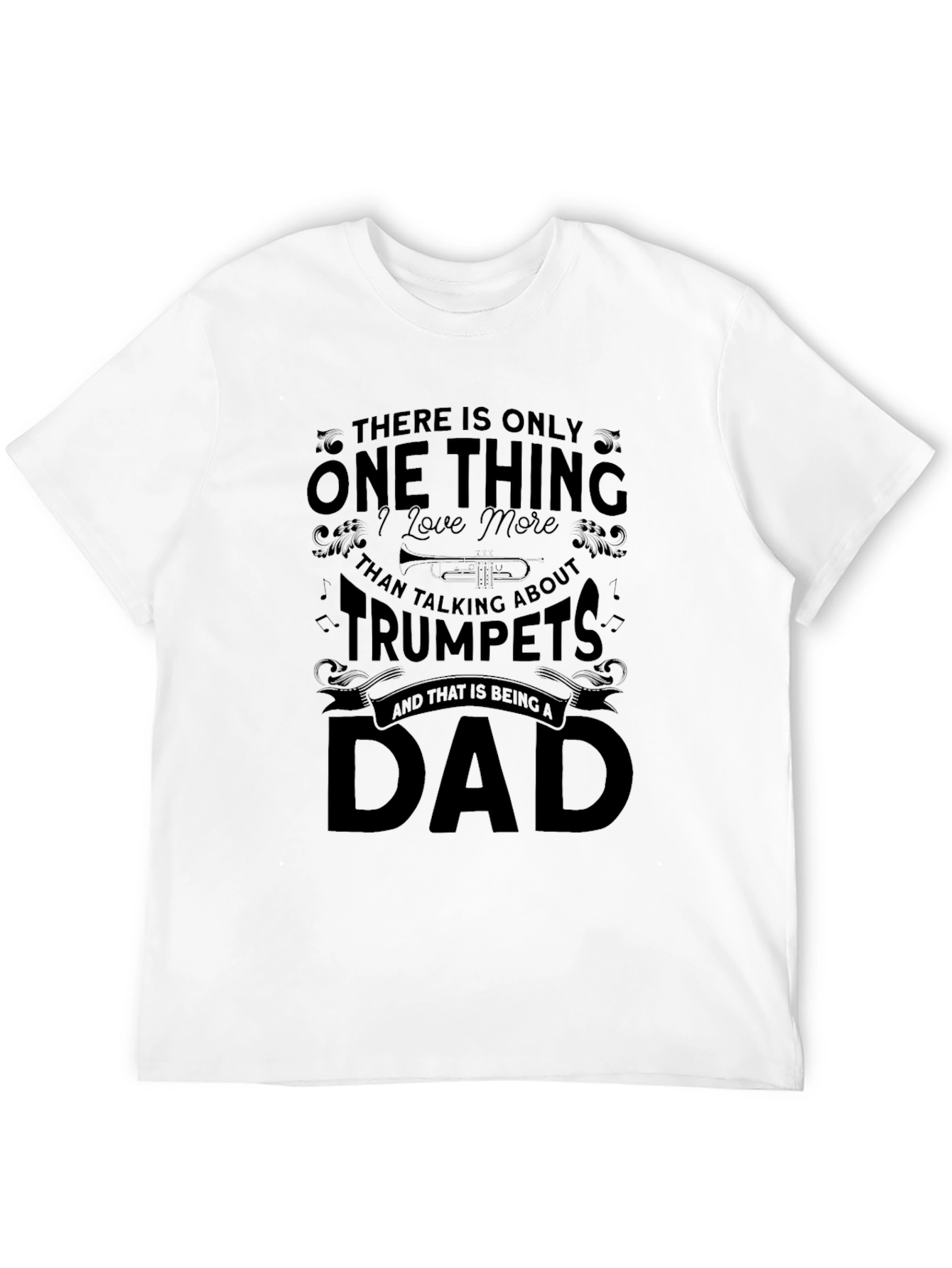 Camiseta Negra Dad & Trumpets