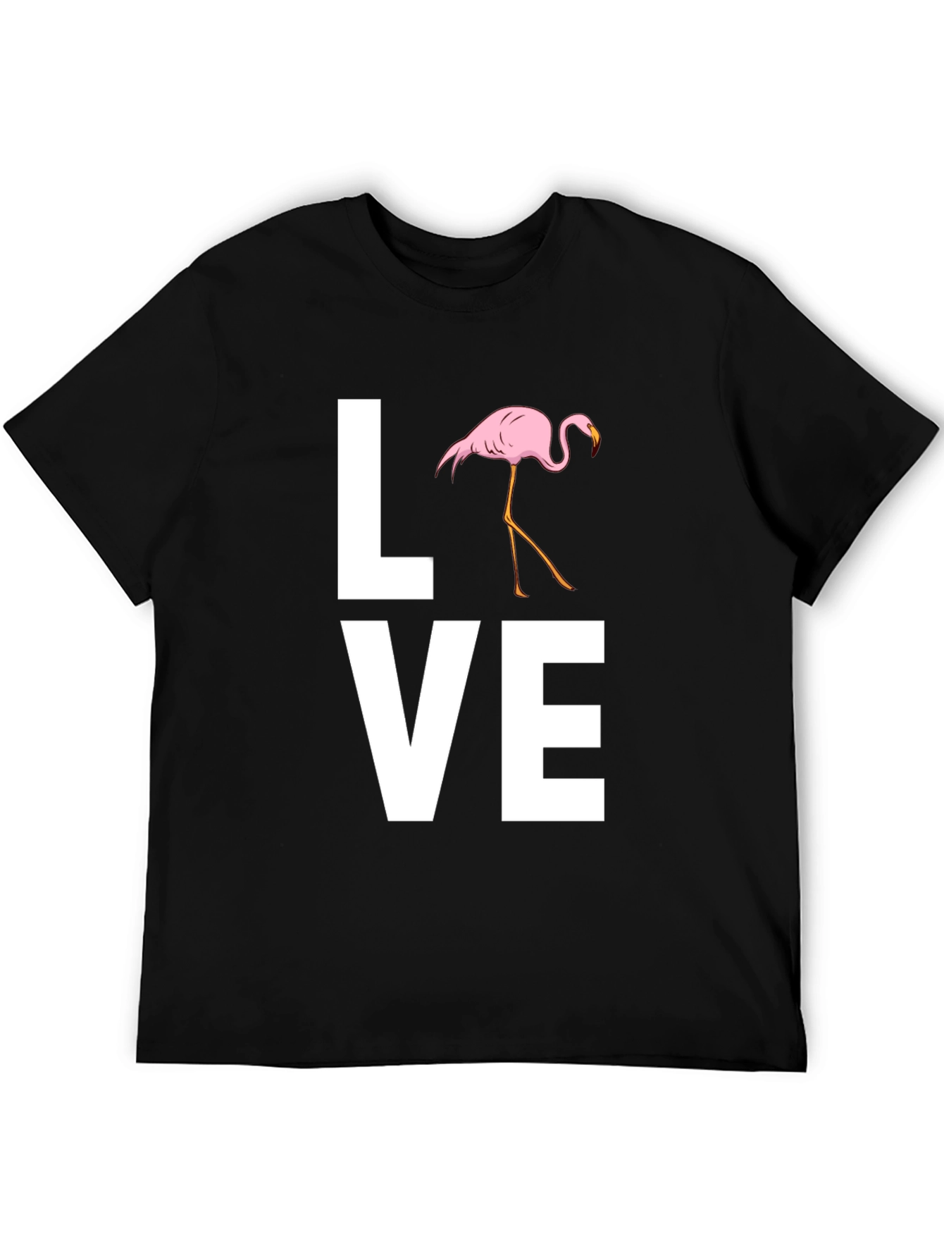 Camiseta Negra LOVE Flamenco para Hombre