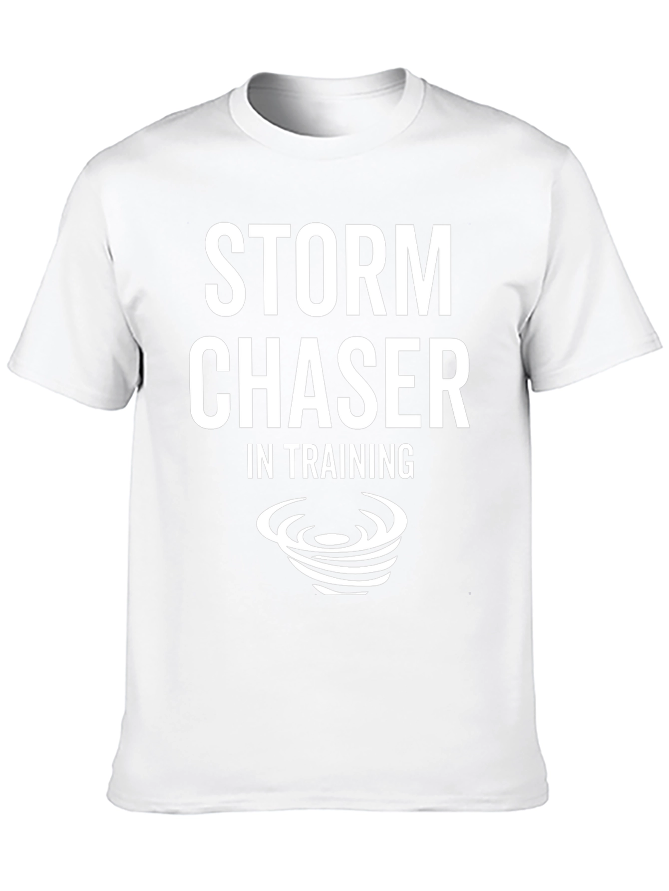 Camiseta Negra Storm Chaser in Training