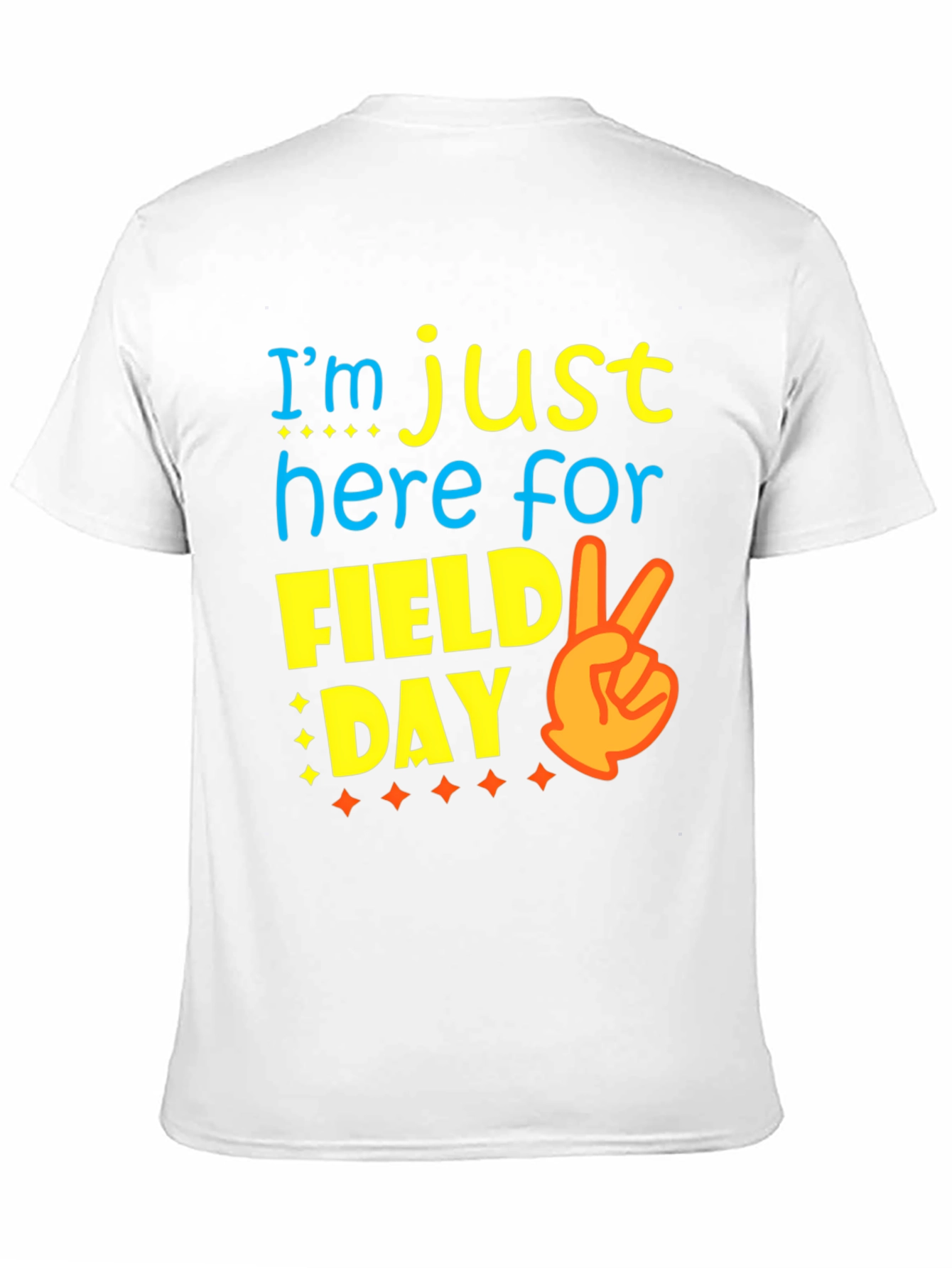 Camiseta Negra Divertida Día de Campo