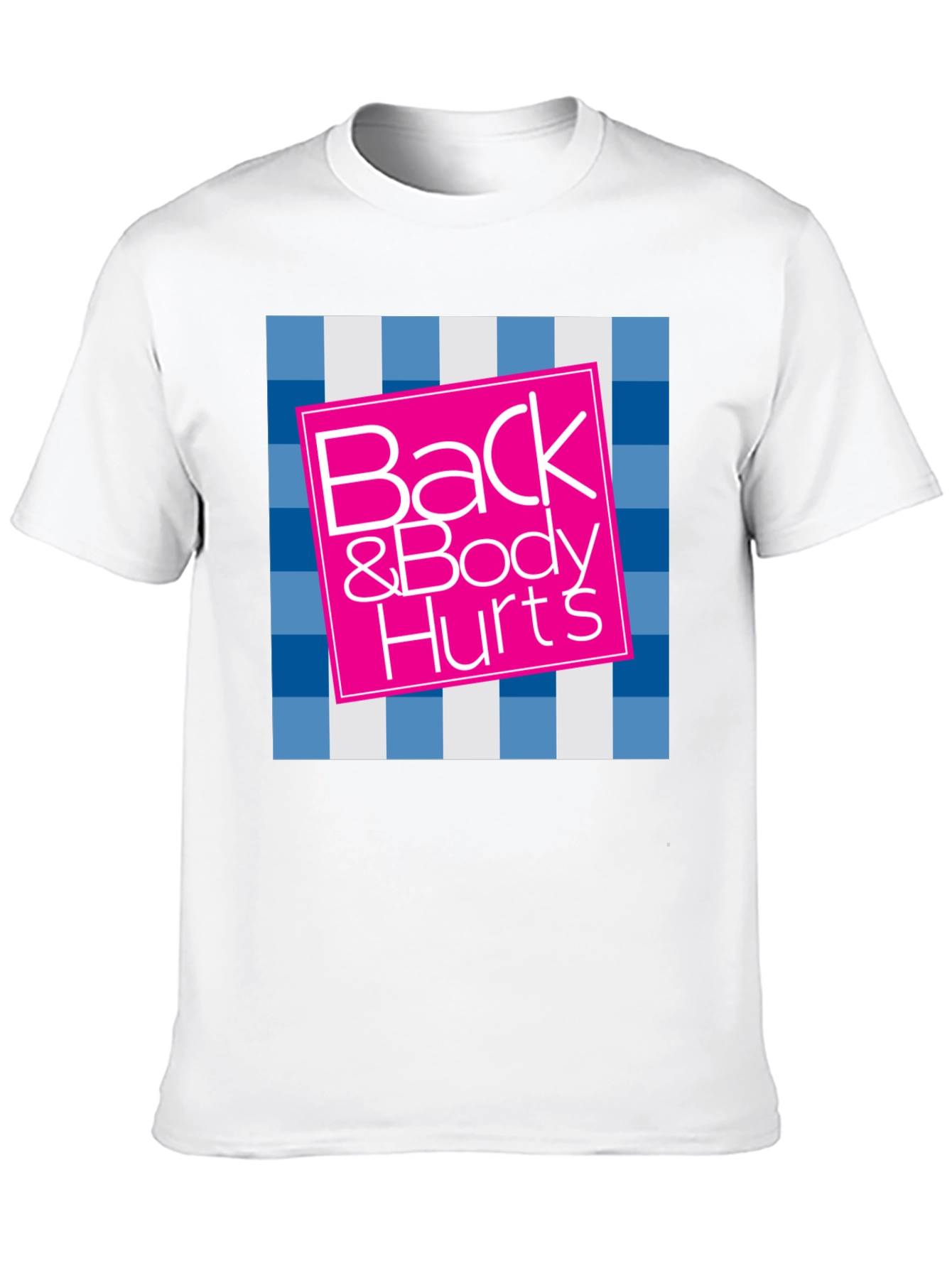 Camiseta Negra Back & Body Hurts