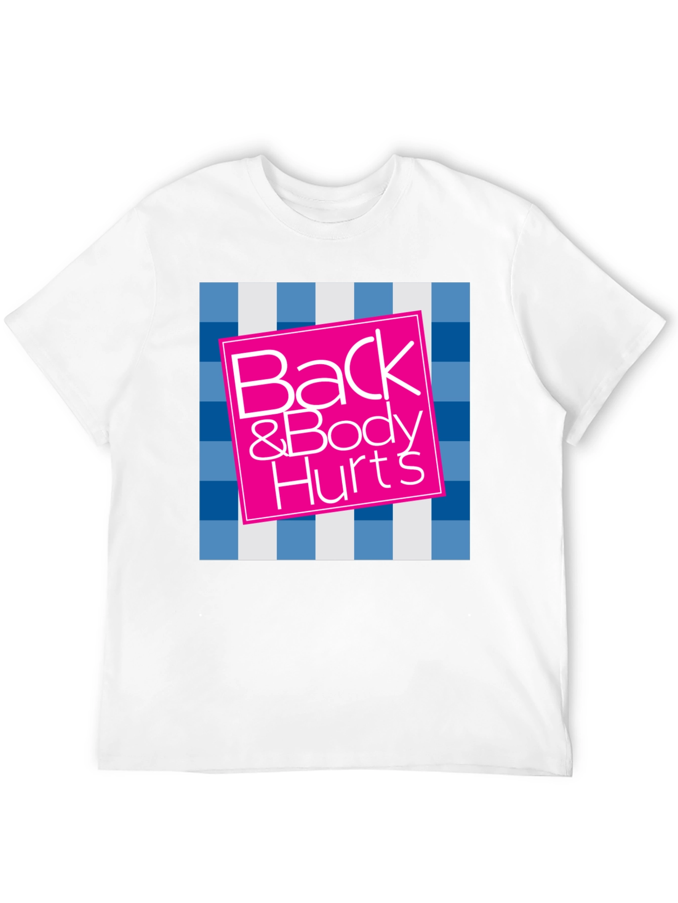 Camiseta Negra Back & Body Hurts