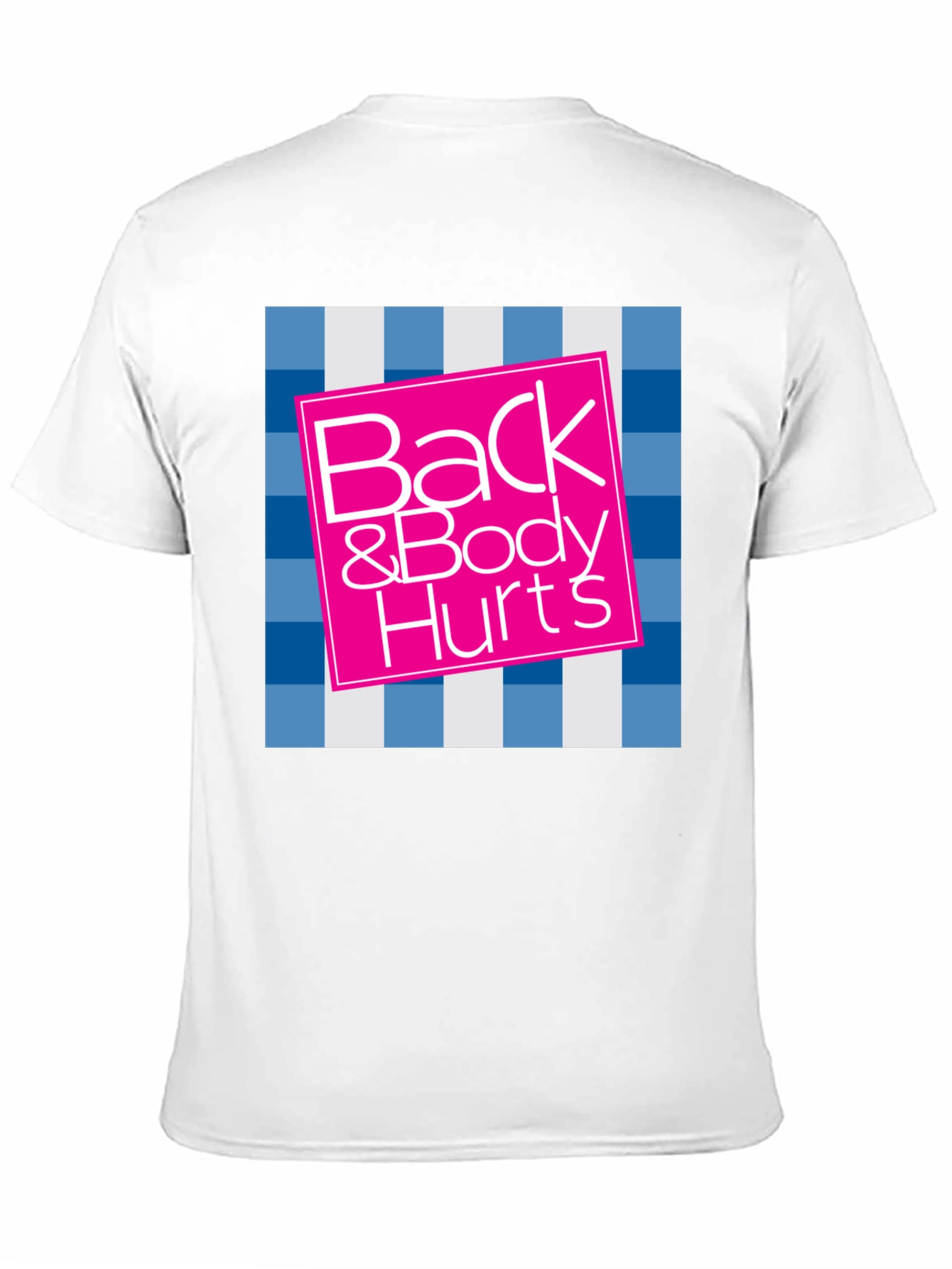 Camiseta Negra Back & Body Hurts