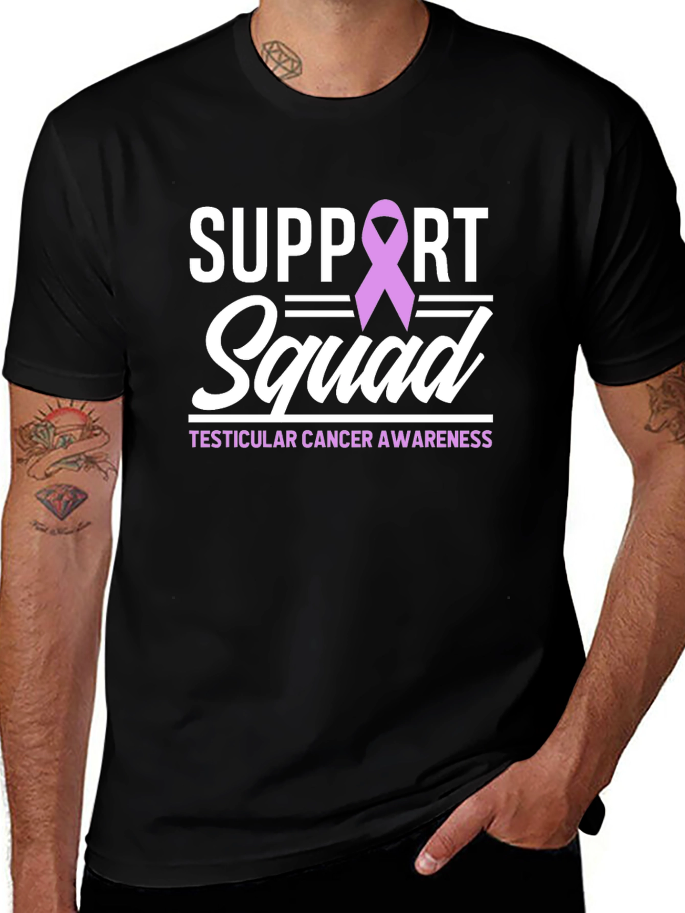 Camiseta Soporte Cáncer Testicular