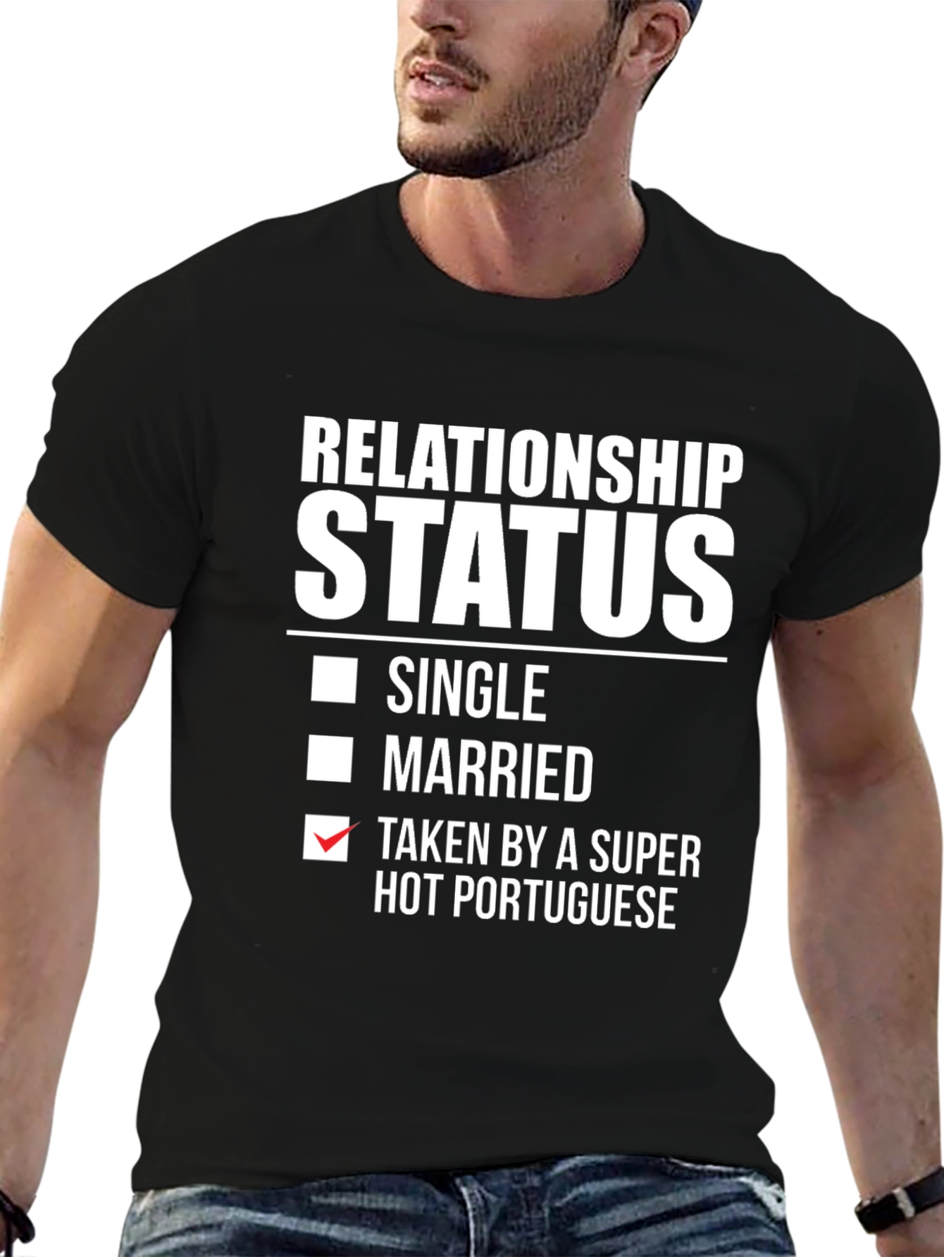 Camiseta Estado Civil: ¡Tomado por un Portugués!