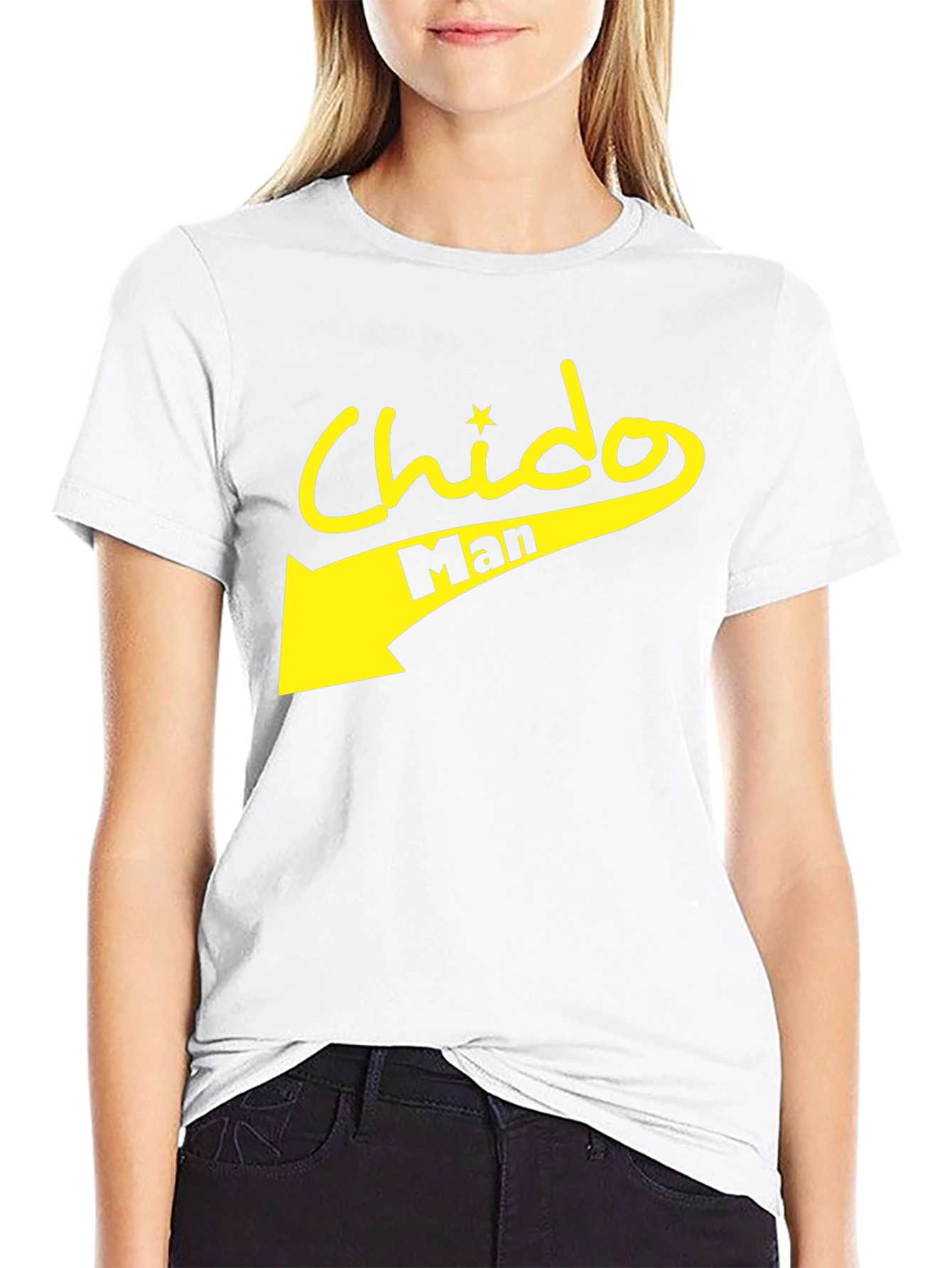 Camiseta Negra Chido Man - Estilo Casual y Atrevido