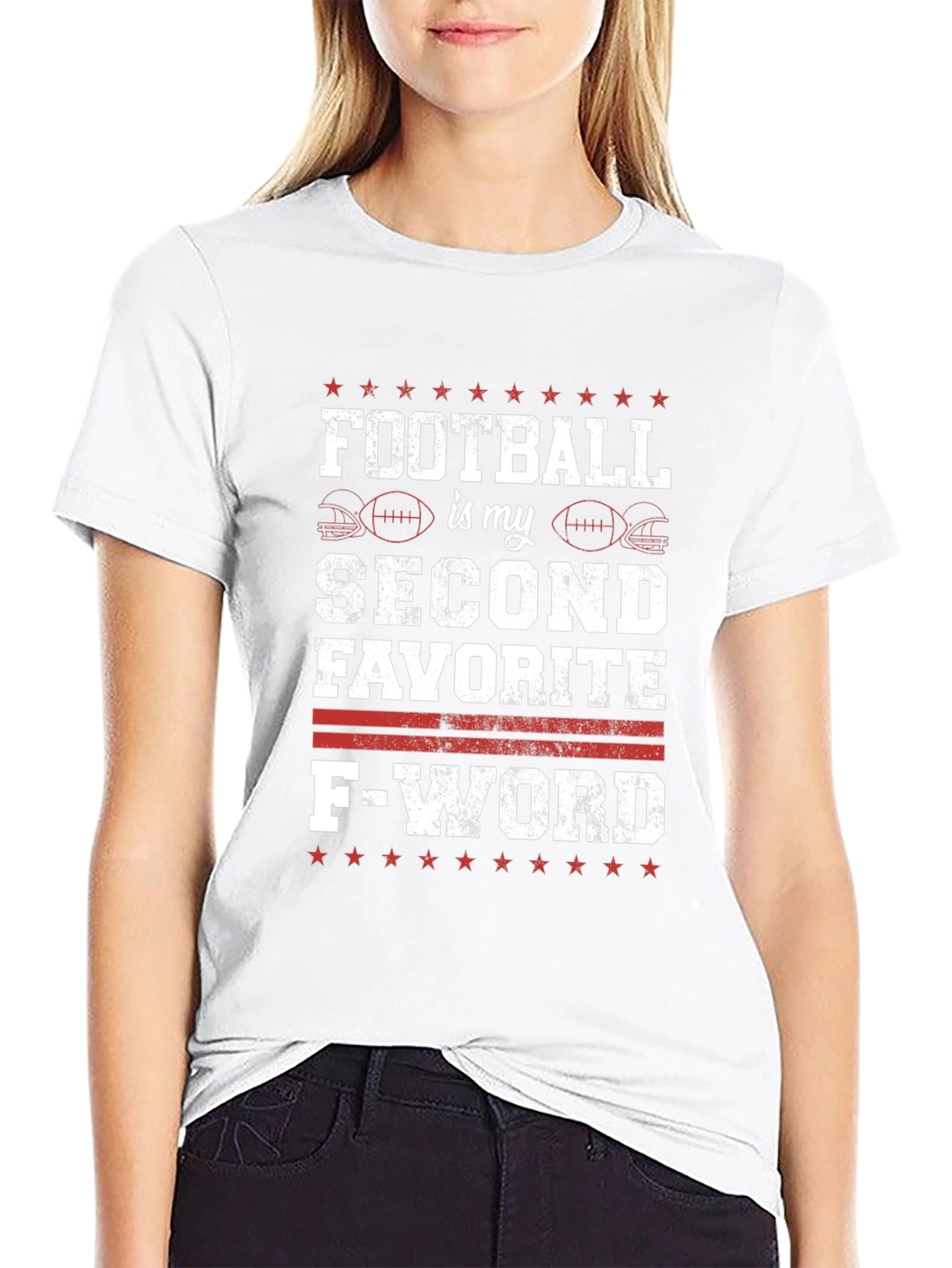 Camiseta Fútbol Mi Segunda Palabra Favorita con F