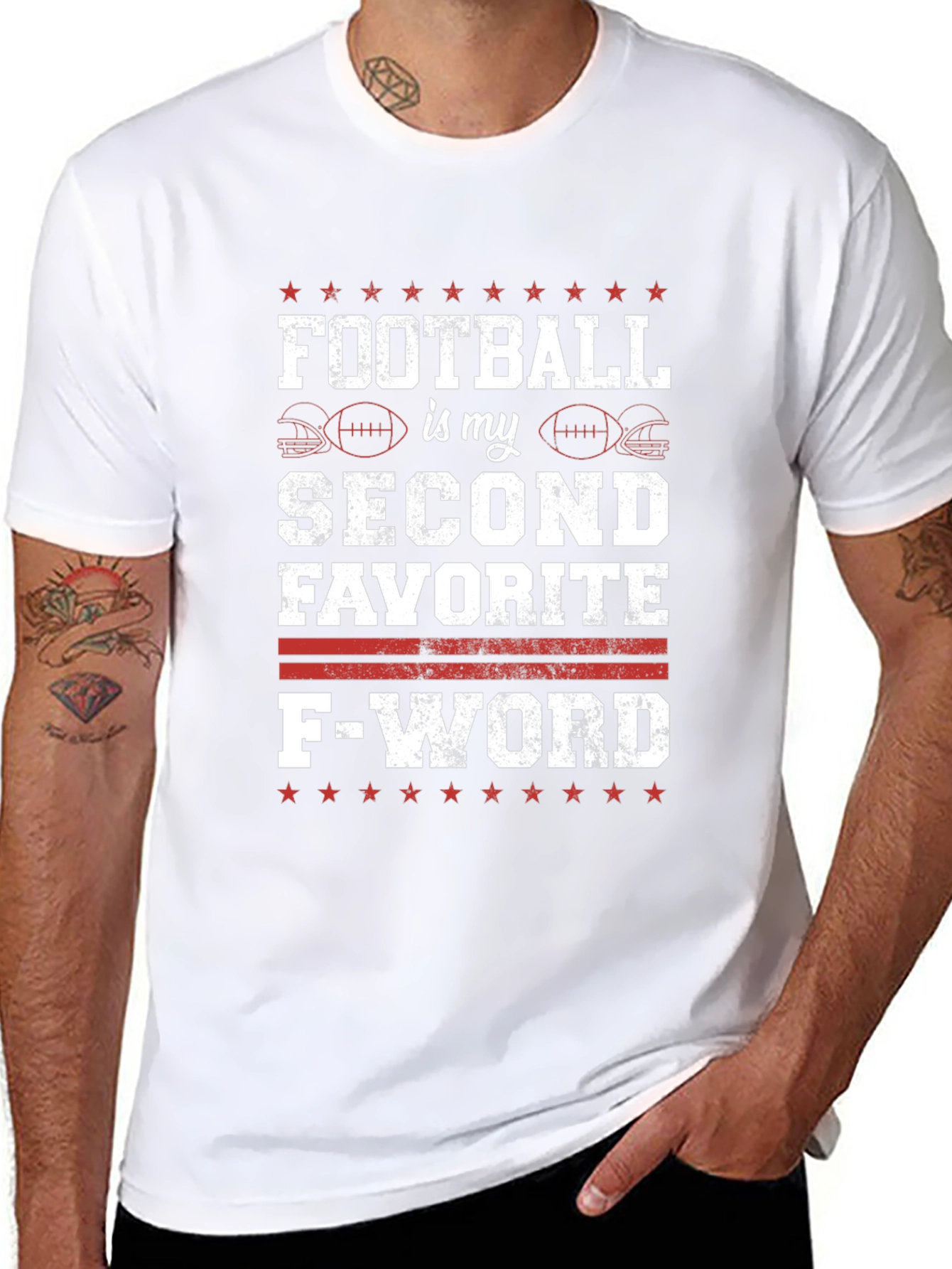 Camiseta Fútbol Mi Segunda Palabra Favorita con F