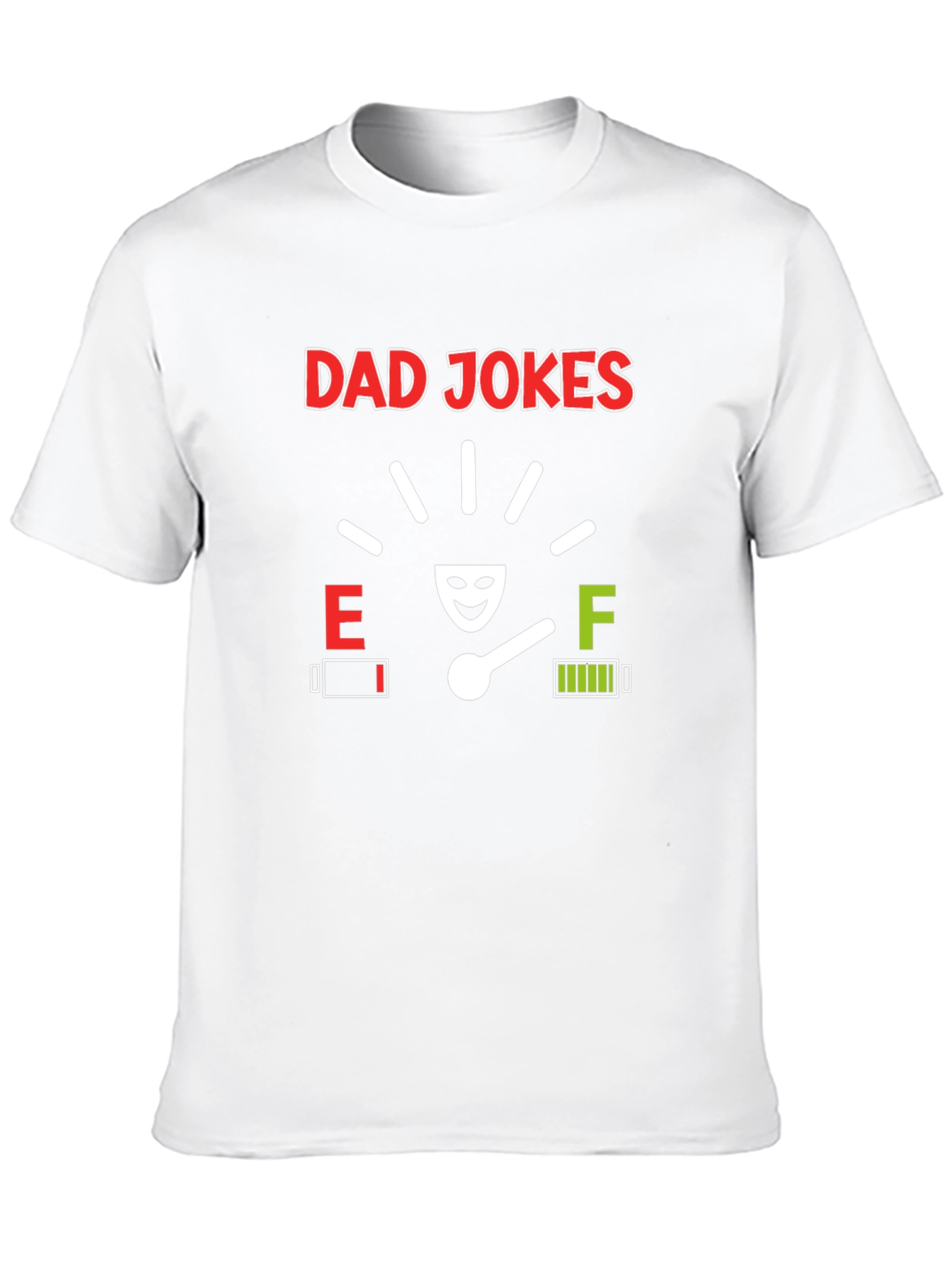 Camiseta Negra Dad Jokes - Humor para Papás