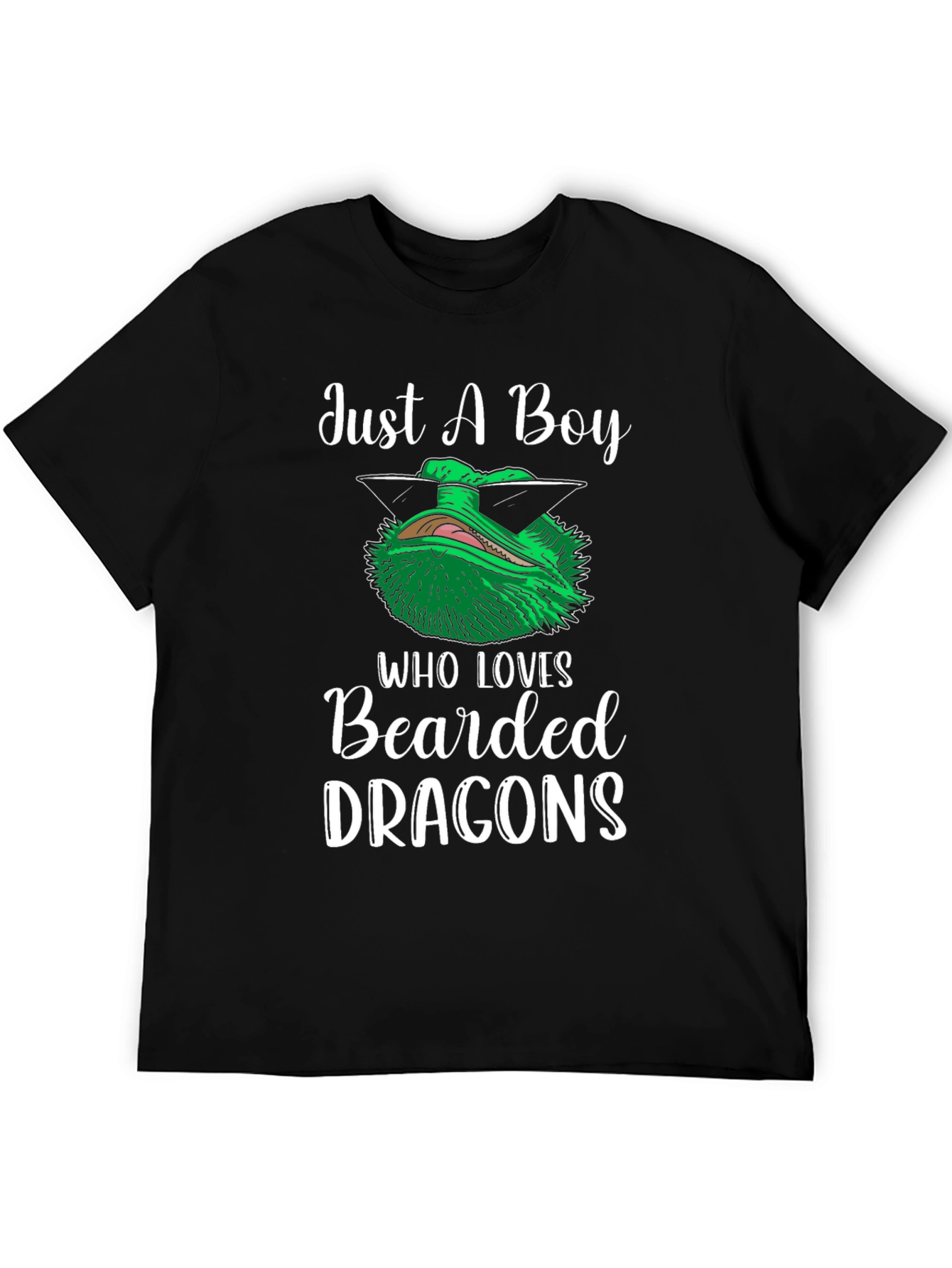 Camiseta Just A Boy Who Loves Bearded Dragons