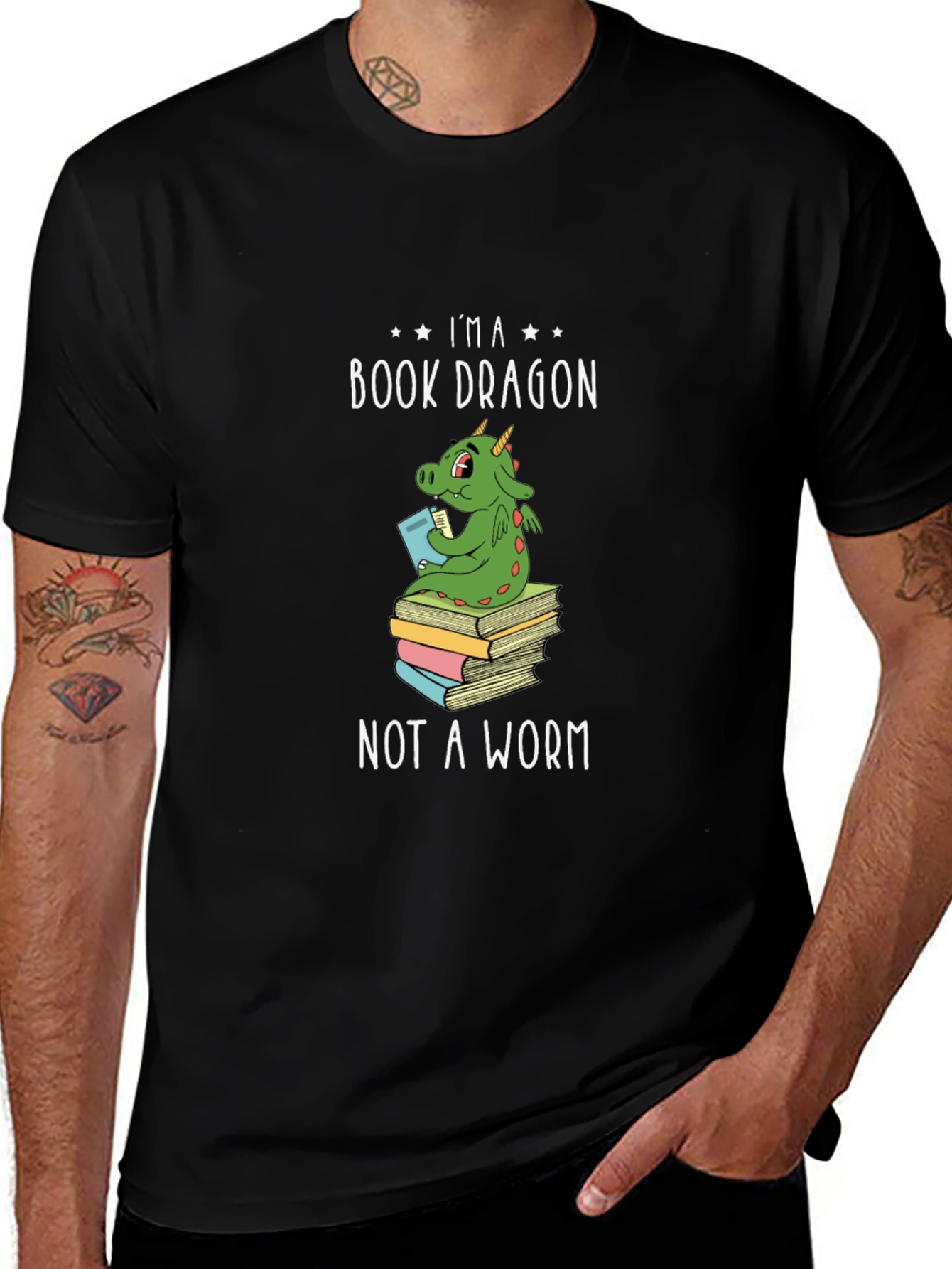 Camiseta Book Dragon: Para Amantes de la Lectura