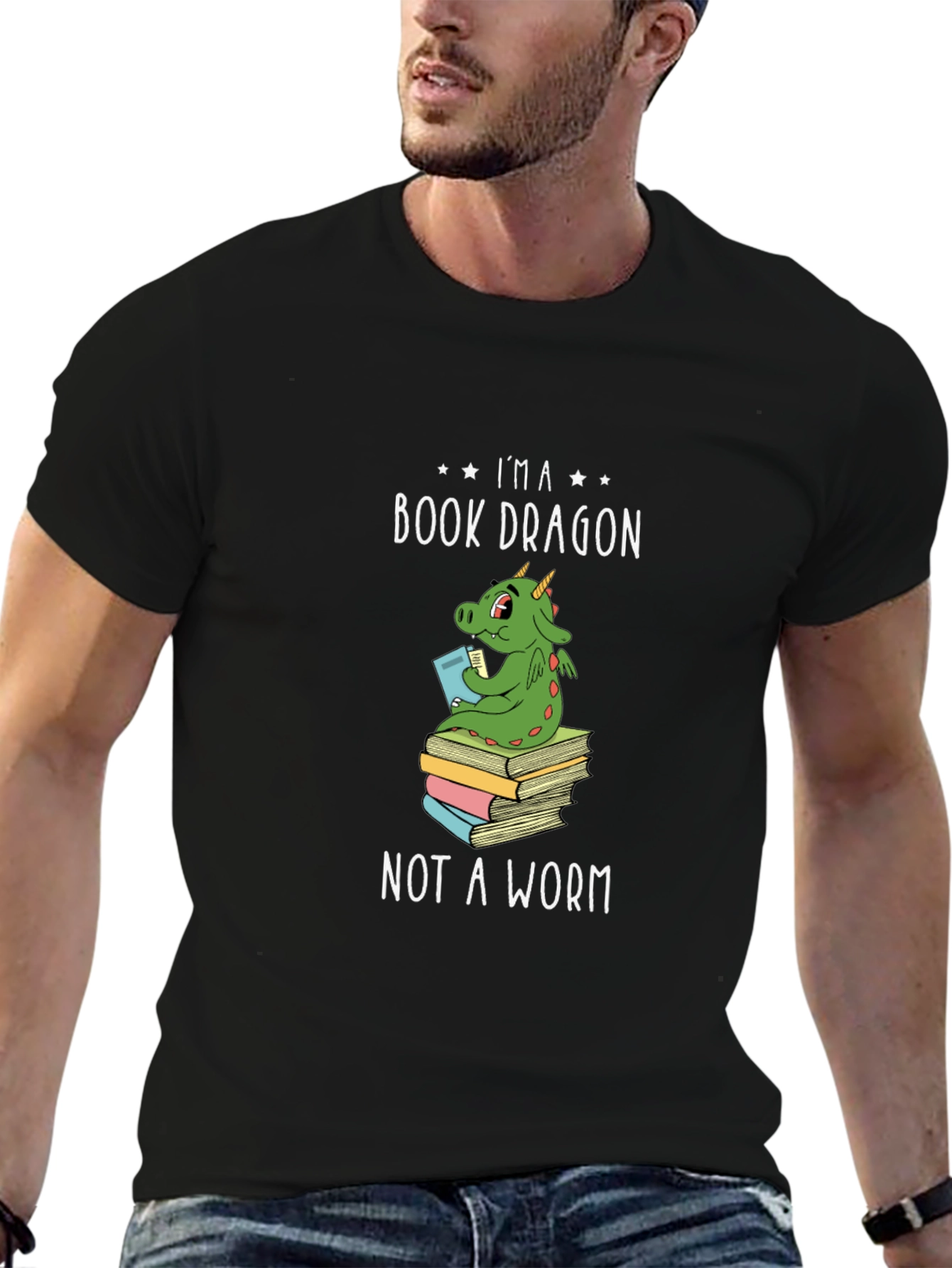 Camiseta Book Dragon: Para Amantes de la Lectura