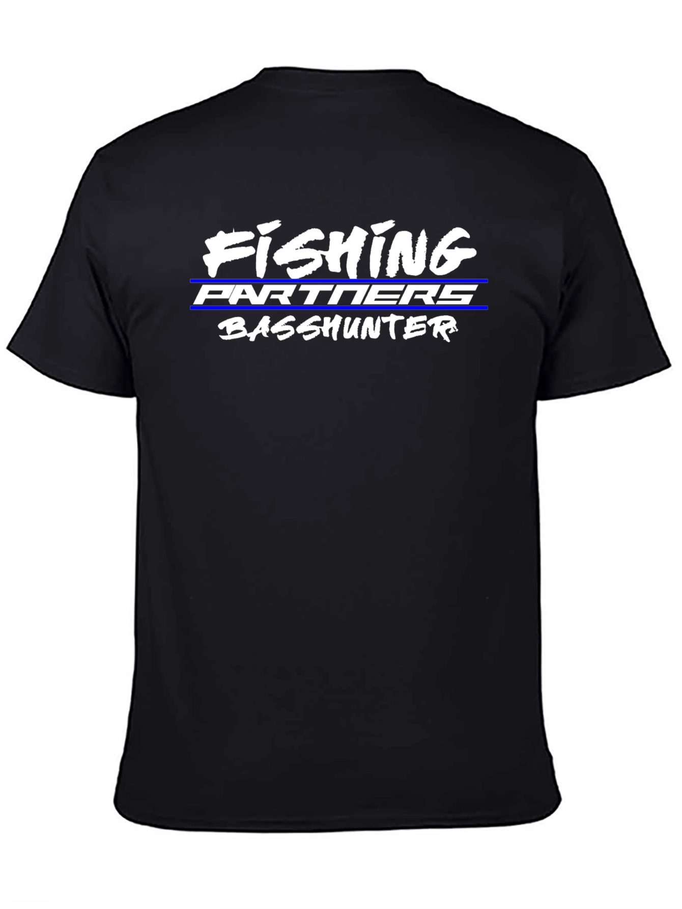 Camiseta Negra Fishing Partners Basshunter