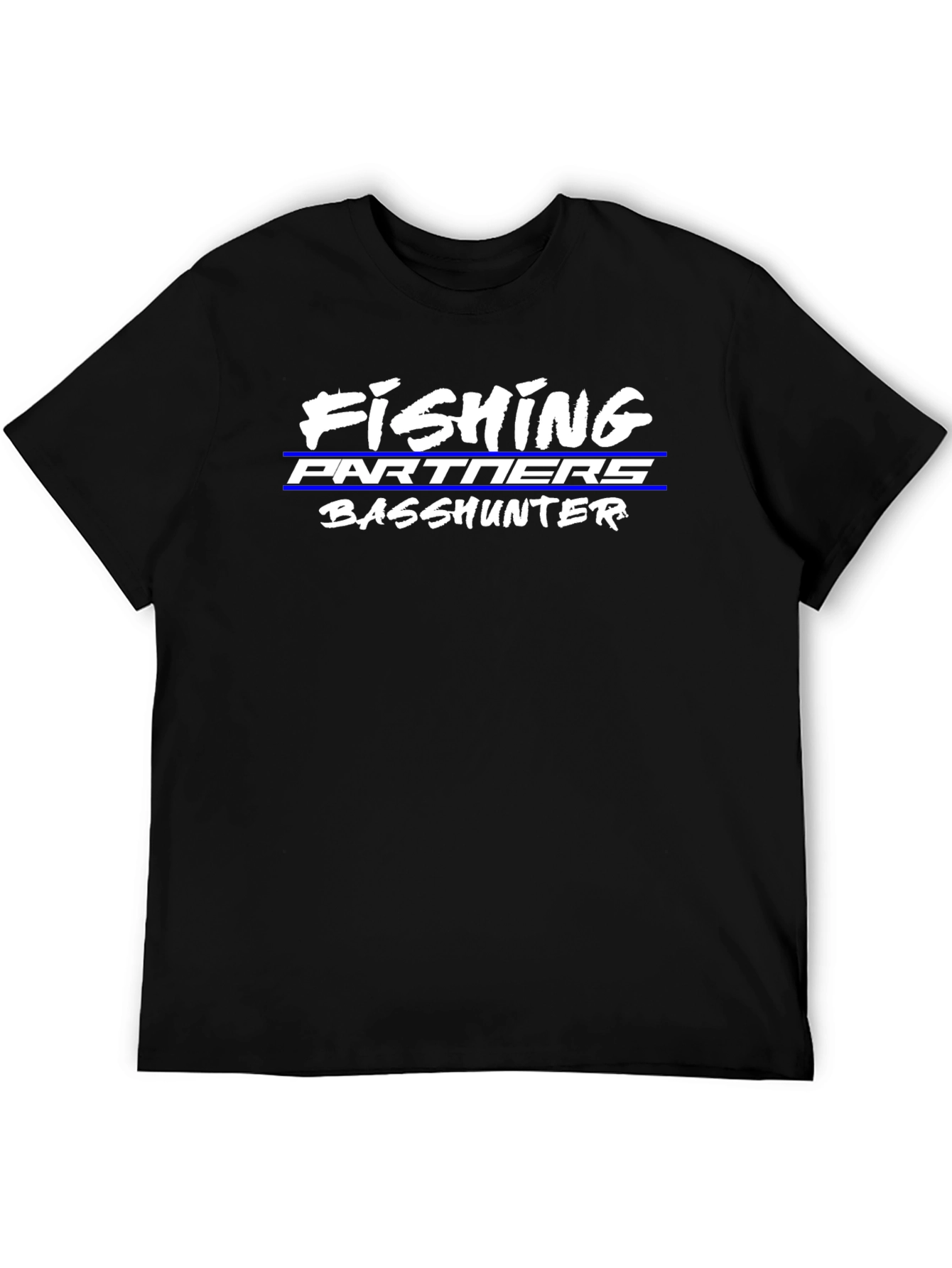Camiseta Negra Fishing Partners Basshunter