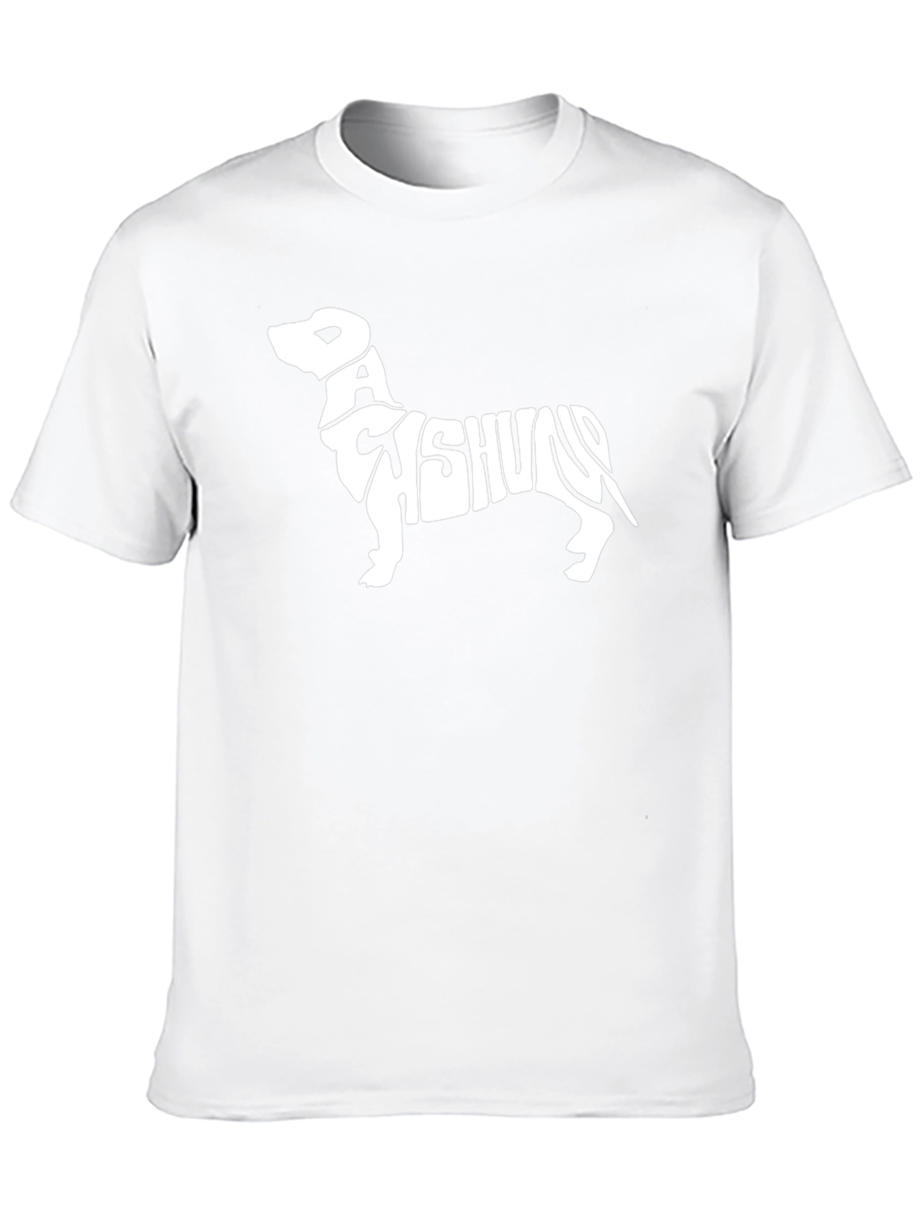 Camiseta Negra Dachshund - Diseño Único