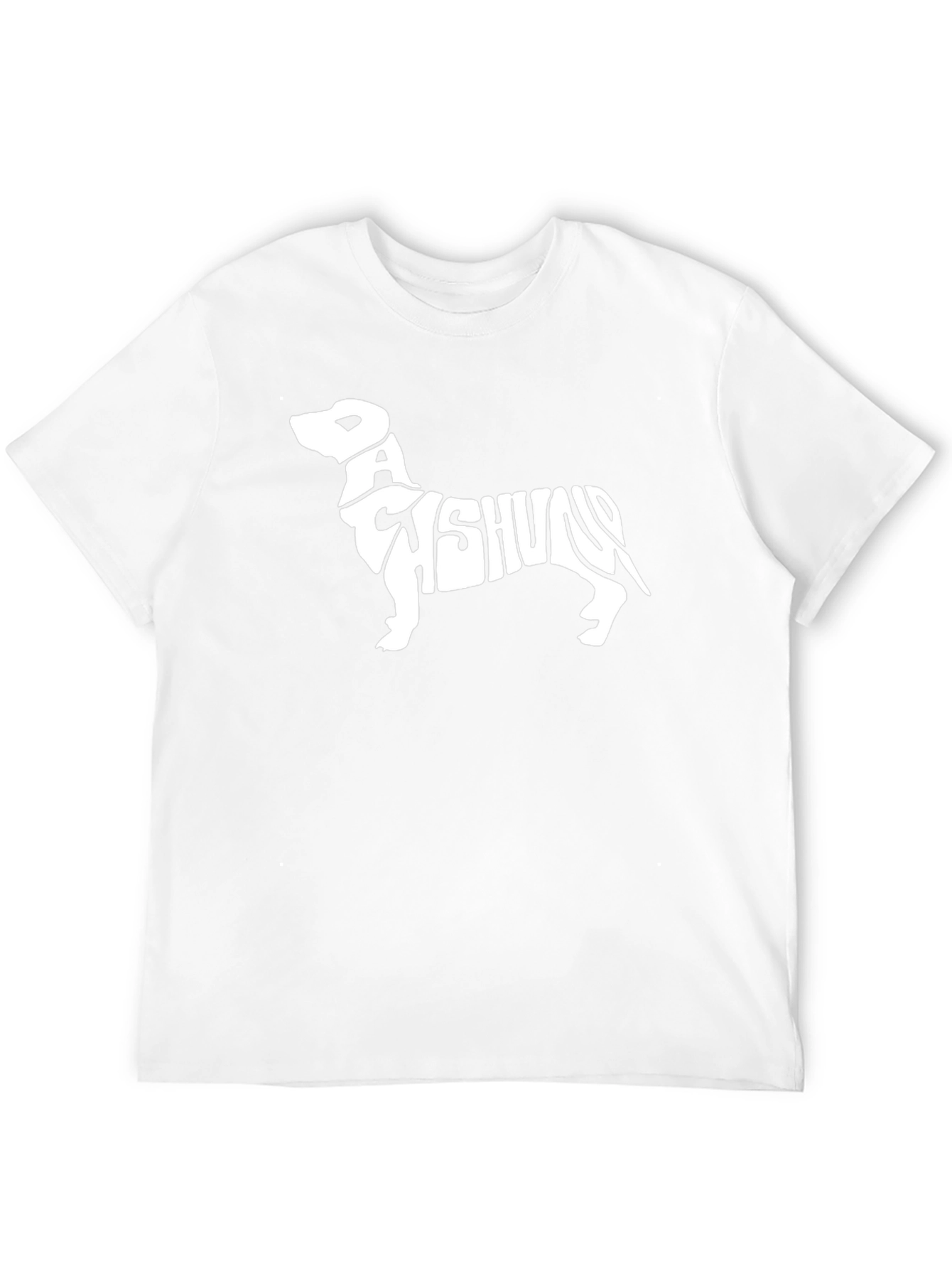 Camiseta Negra Dachshund - Diseño Único