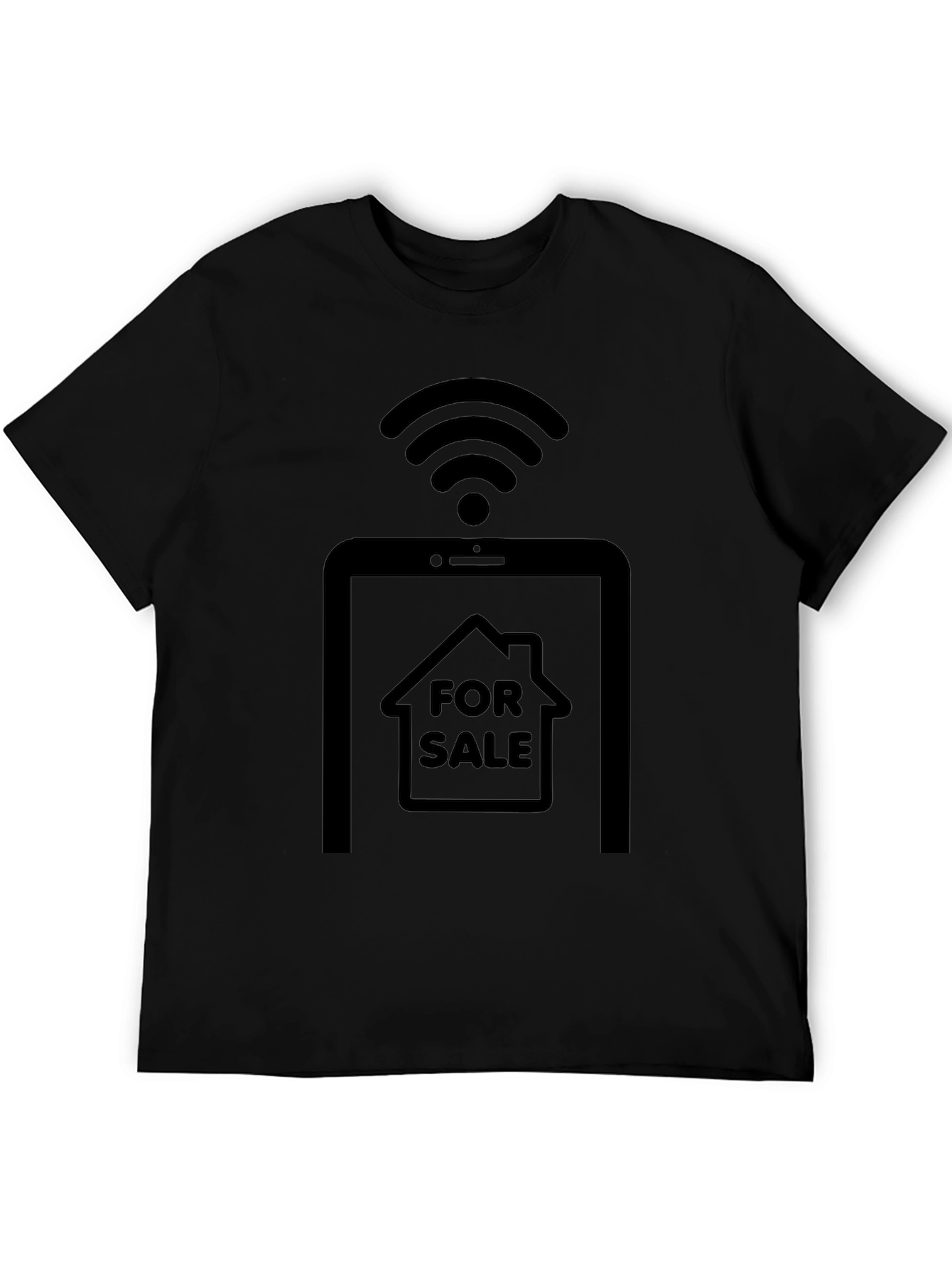 Camiseta Negra Inteligente Se Vende
