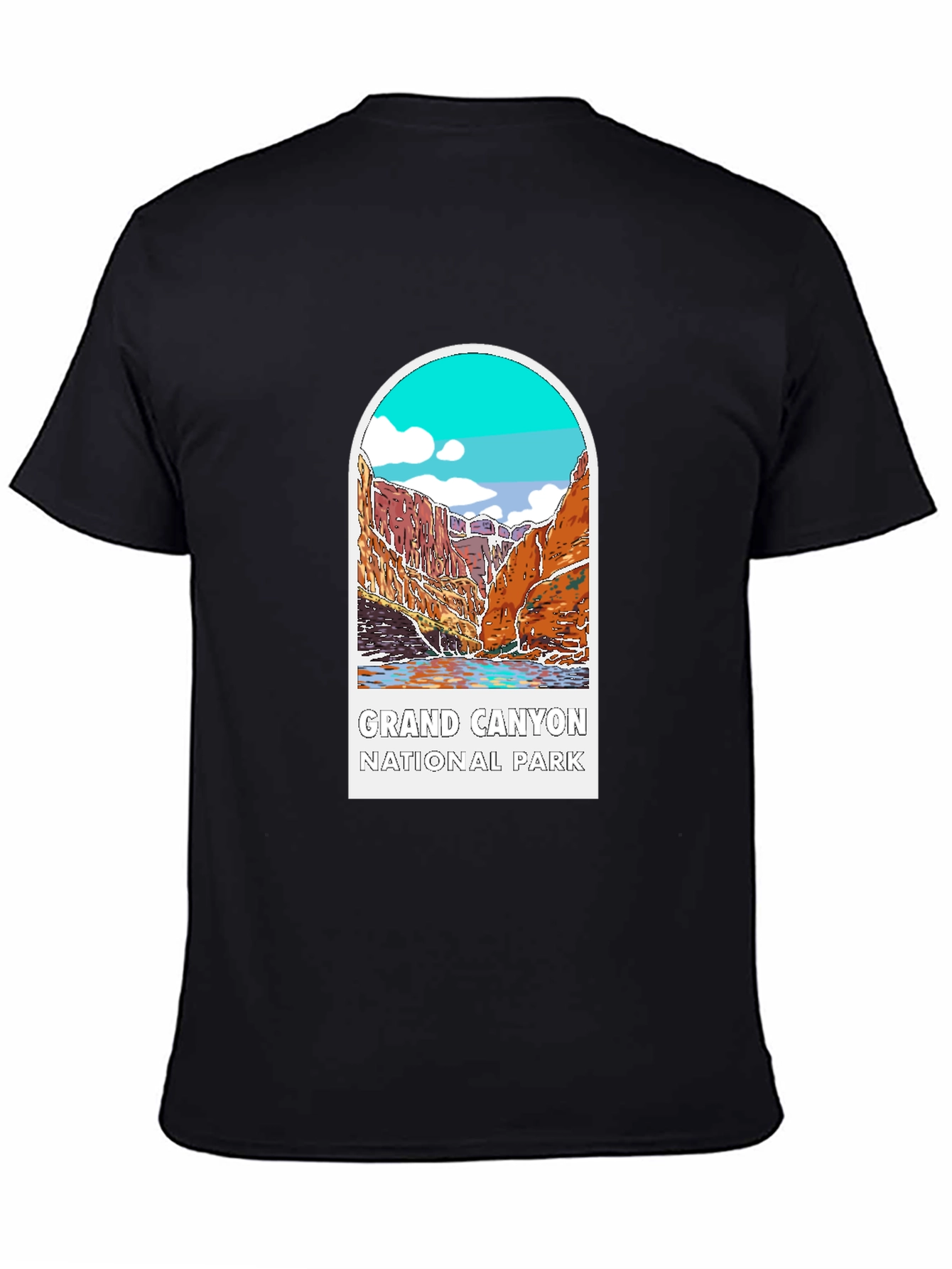 Camiseta Negra Grand Canyon National Park